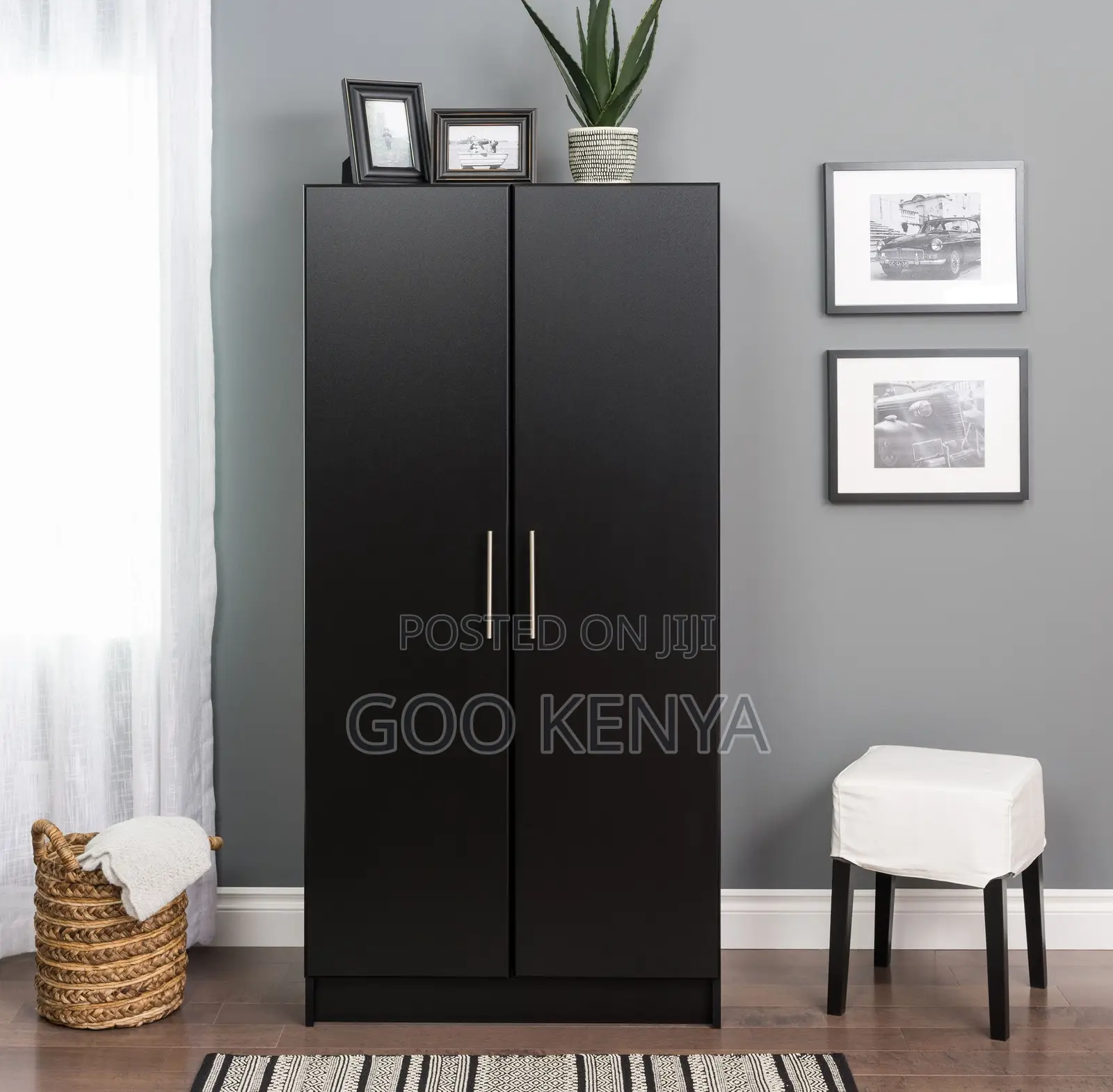 Home Wardrobe; Wood Furniture Clothes Storage Cabinet- Home Wardrobe