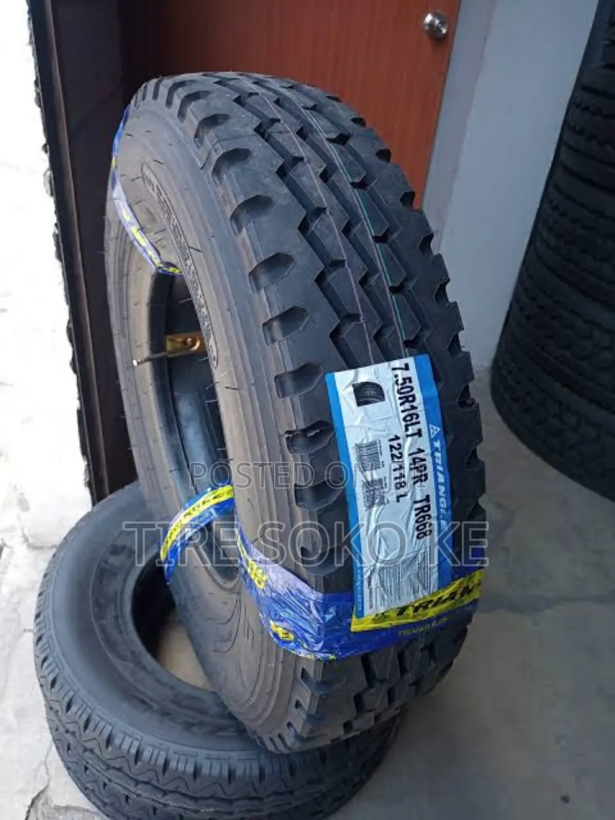 7.50r16 Triangle 14 Ply Tube Type Tyre