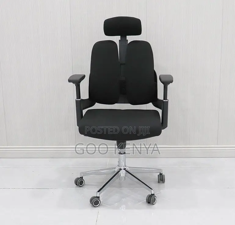 Office Chair; Massage Backrest High-Endchair With Ergonomic Armrests