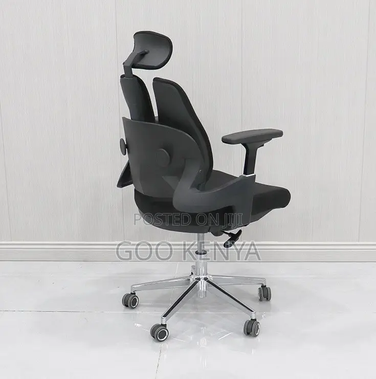 Office Chair; Massage Backrest High-Endchair With Ergonomic Armrests