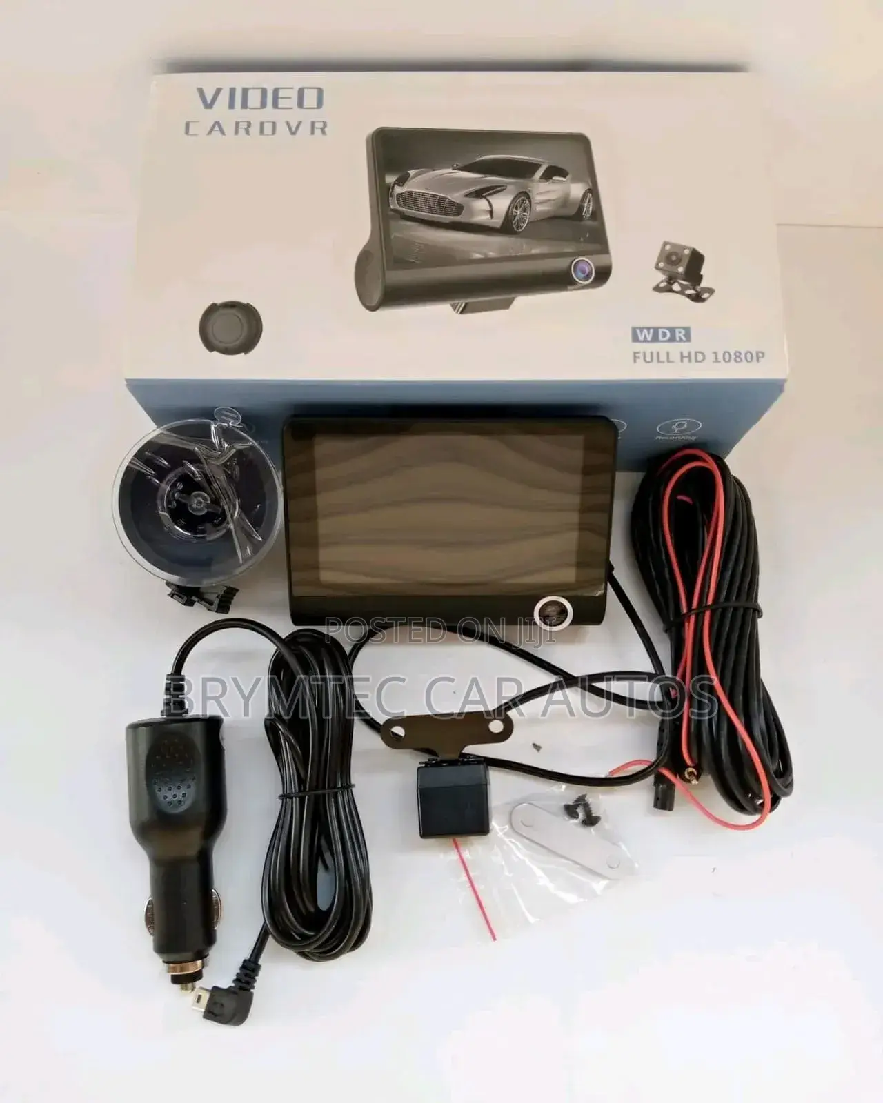 3 in 1 Dashboard Camera Records Front ,Rear and Interior