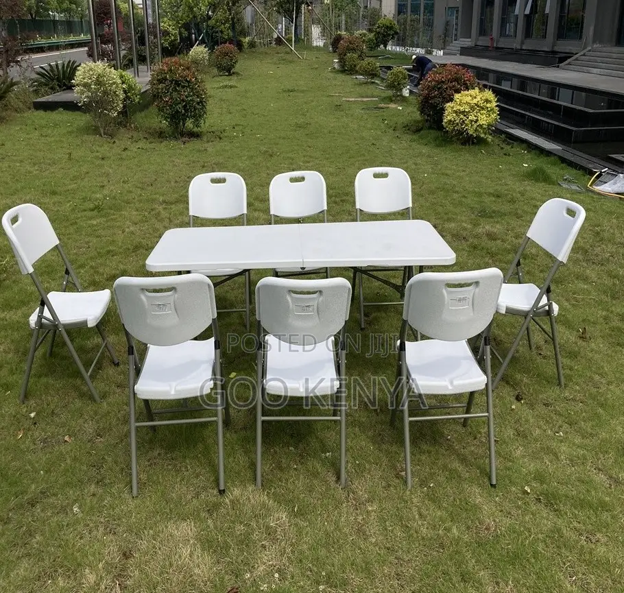 Home Table; Portable Plastic Picnic Outdoor Folding Garden Table