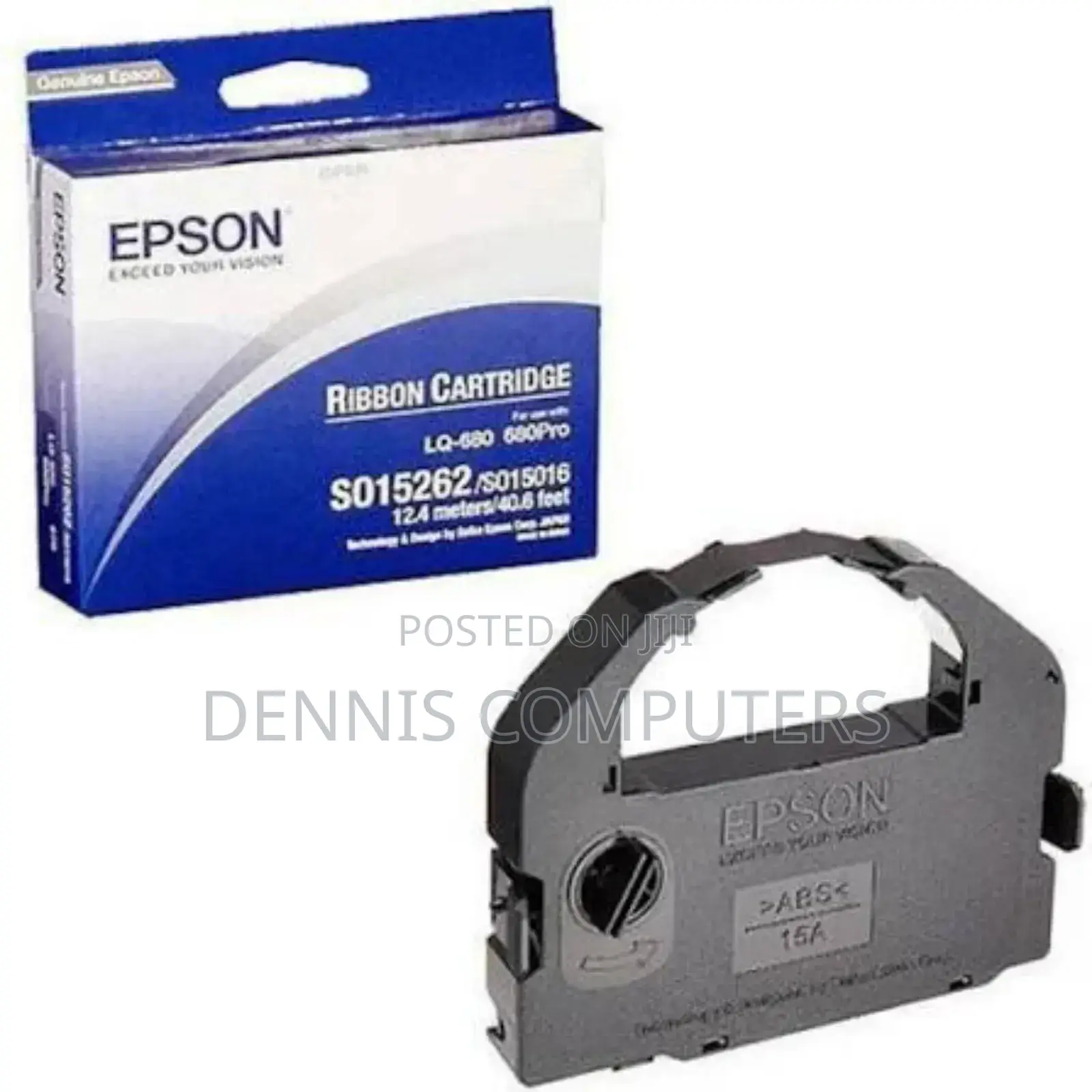 Epson Lq-680 Ribbon Cartridge - C13s015262