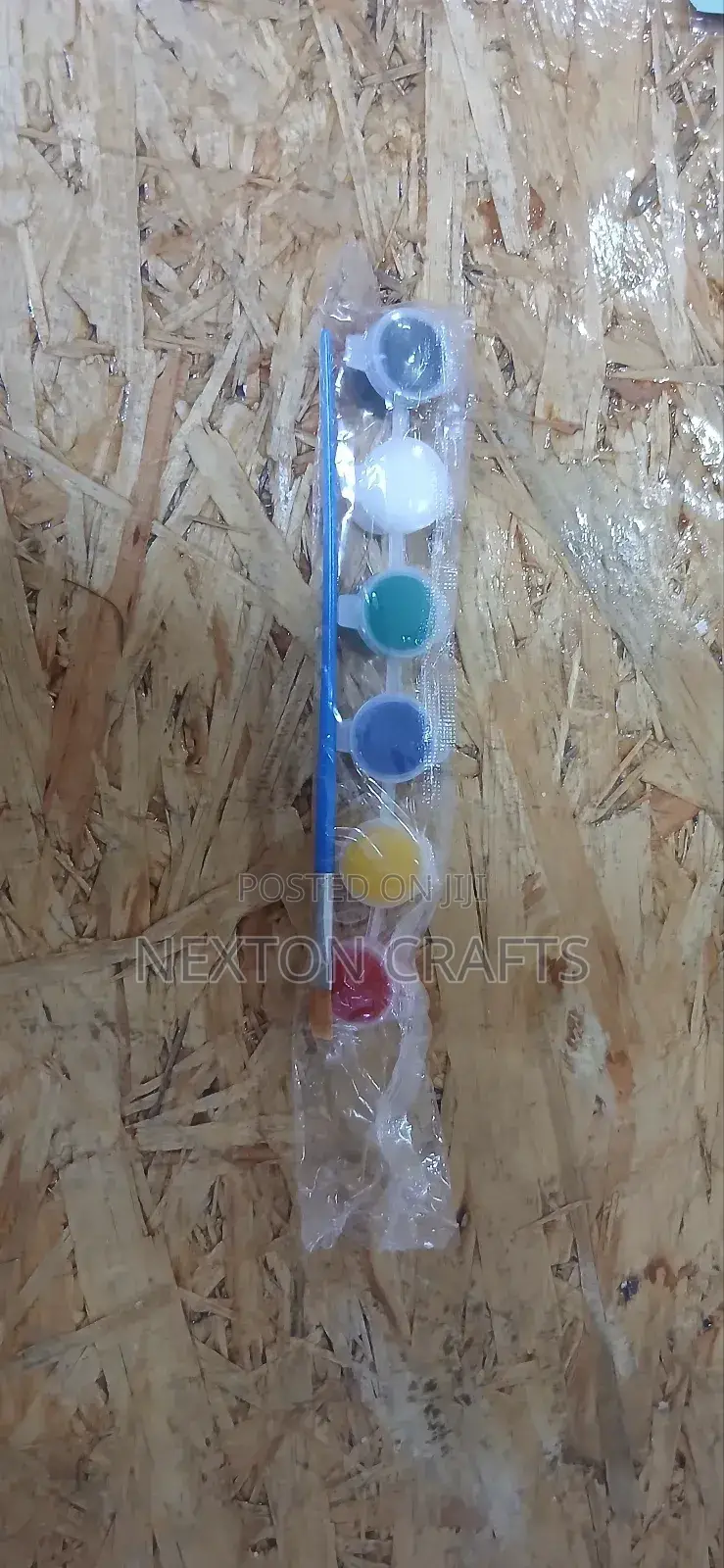 6 PCS 3ml Acrylic Paints With Brush