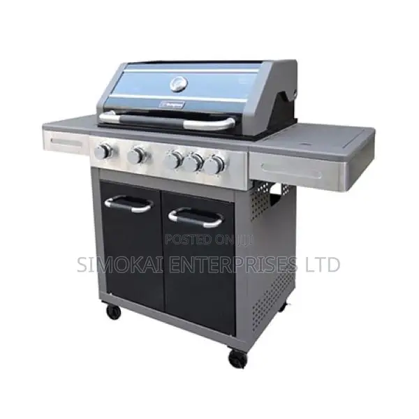 4 Burner Barbeque With A Side Burner