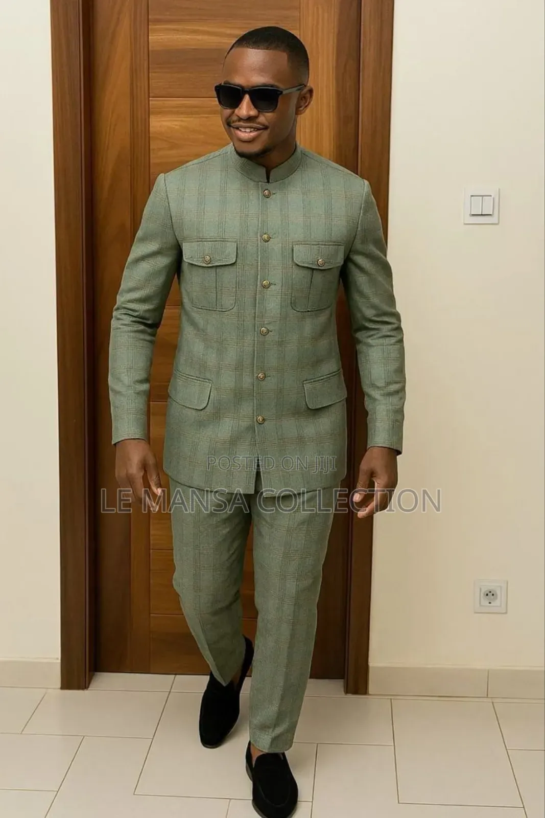 Customized Kaunda Suit