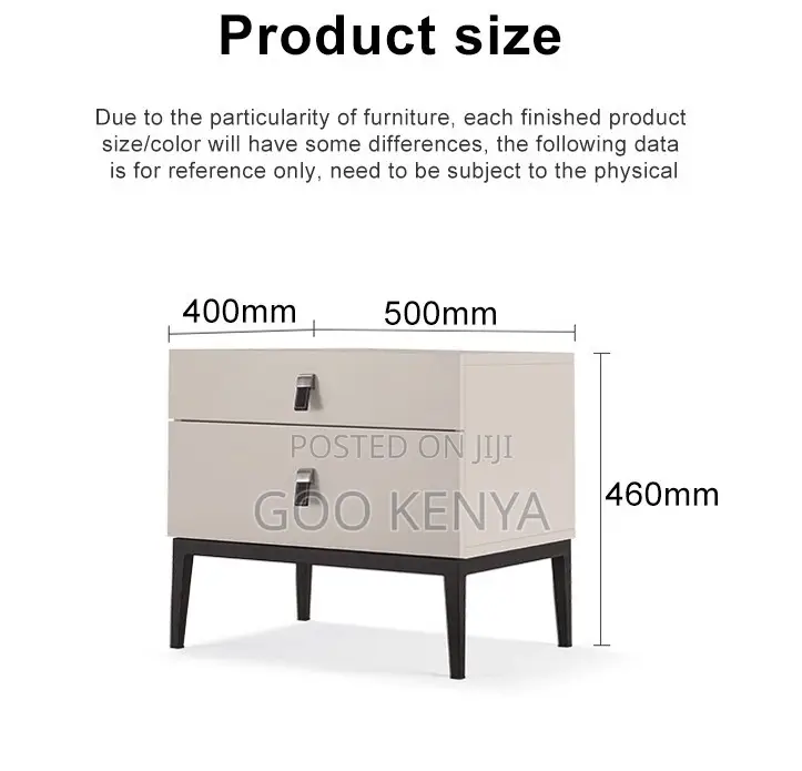 Home Bedside; Storage Bedside Table With Drawer for Bedroom Furniture