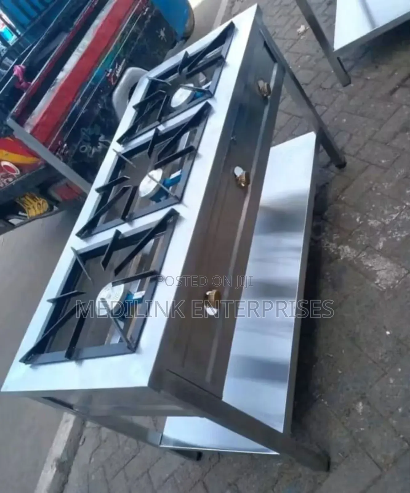 3-Burner High Pressure( Stainless)