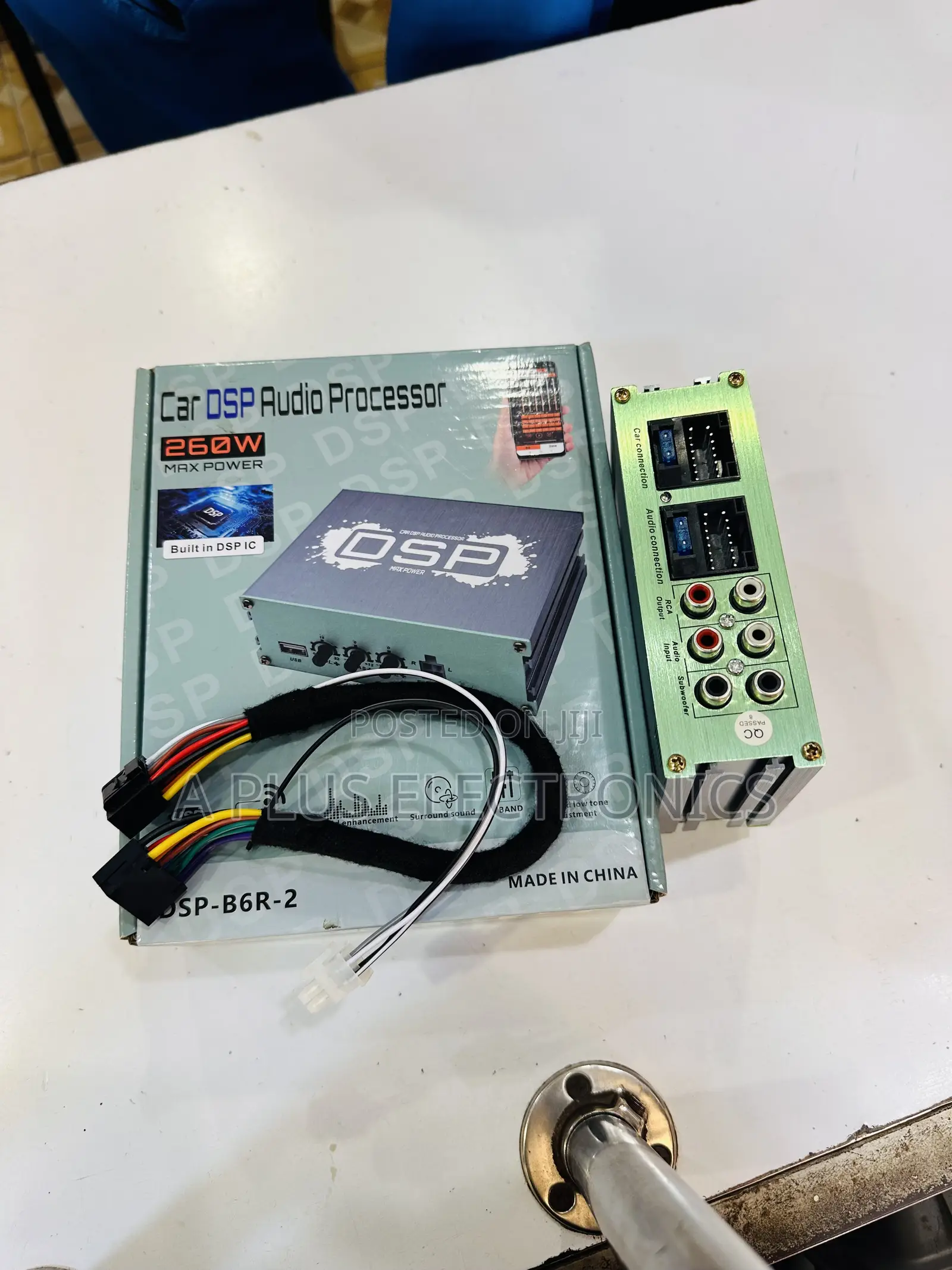 DSP Car Amplifier With Equalizer 6 Channel High Power Bass Boost