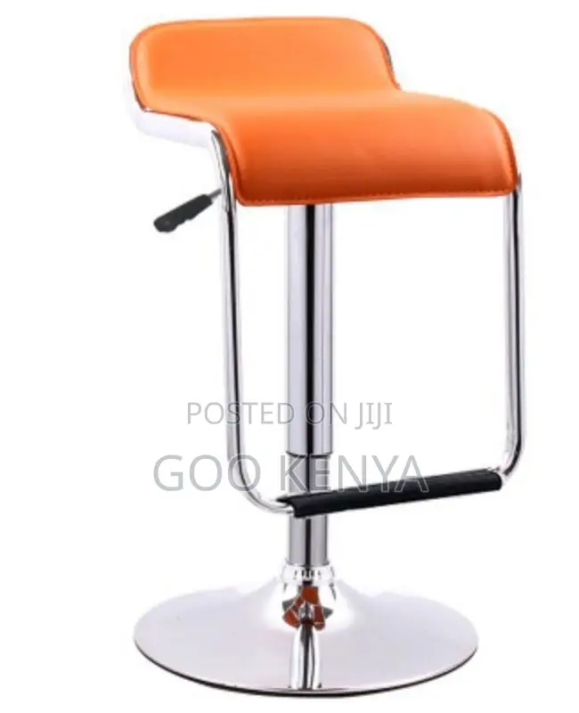 Home Stool; Designer Footrest Chair — Adjustable Height Modern Style