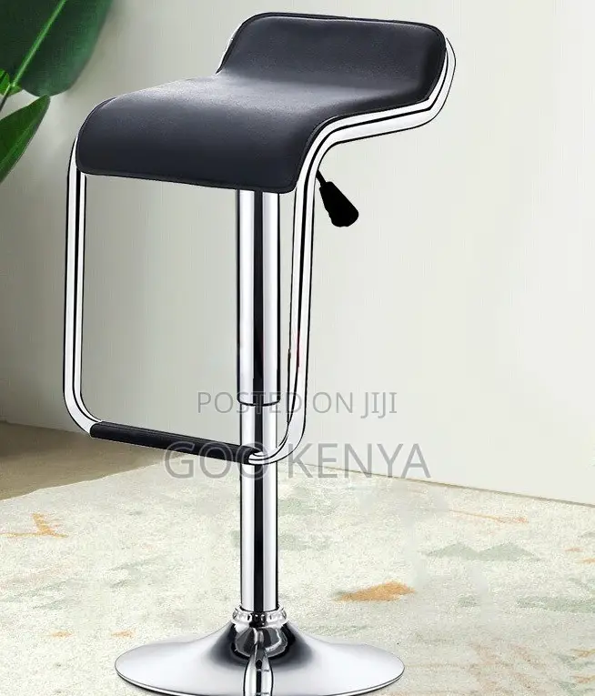 Home Stool; Designer Footrest Chair — Adjustable Height Modern Style