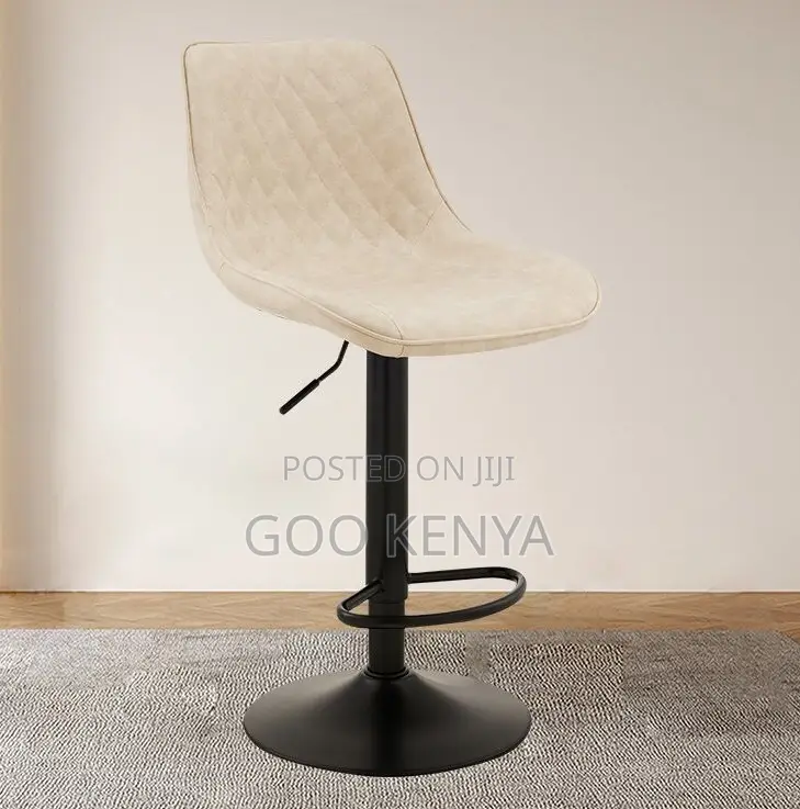 Home Stool; Designer High Bar Chair With Comfort Upholstery for Hotels