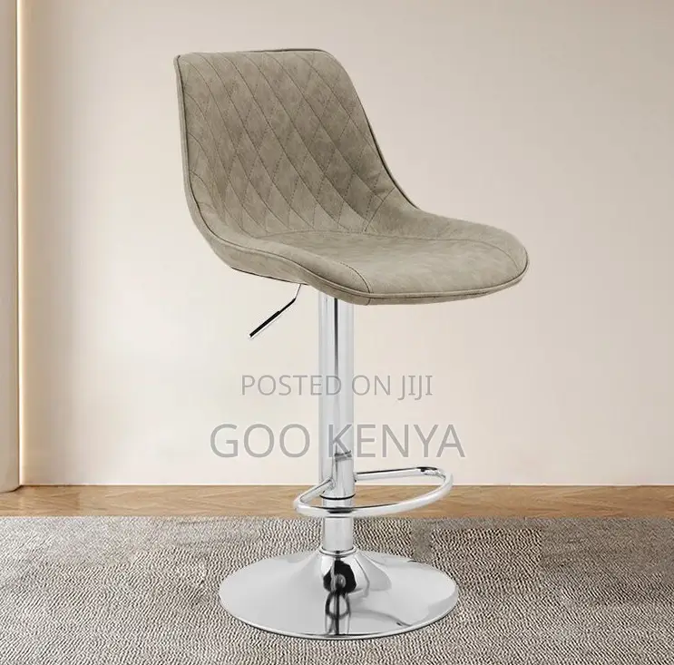 Home Stool; Designer High Bar Chair With Comfort Upholstery for Hotels