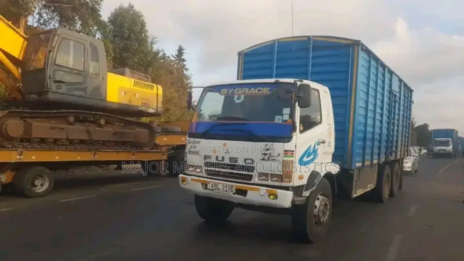Trucks/Lorries for Transportation and Errands Are Readily Available