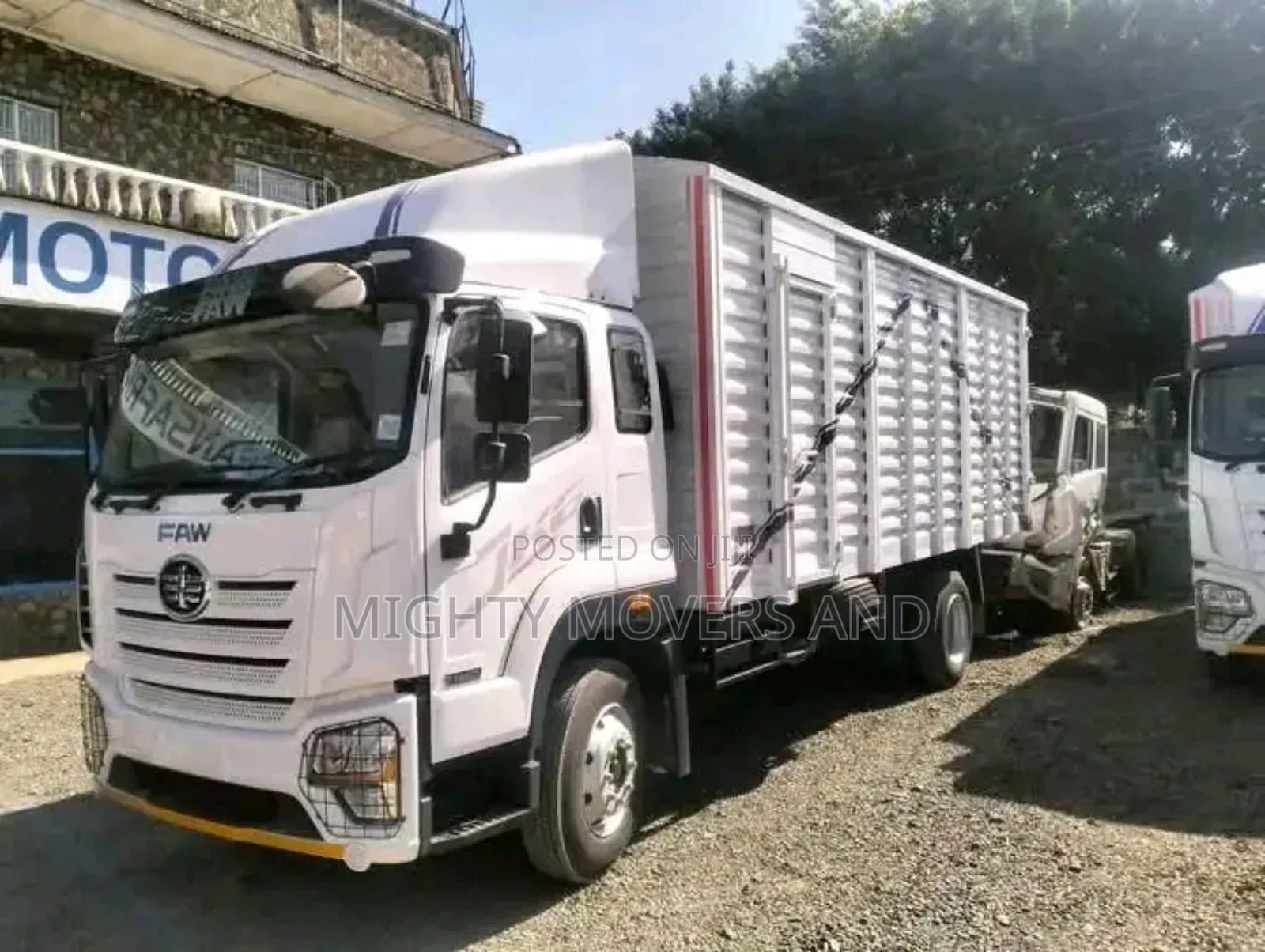Trucks/Lorries for Transportation and Errands Are Readily Available