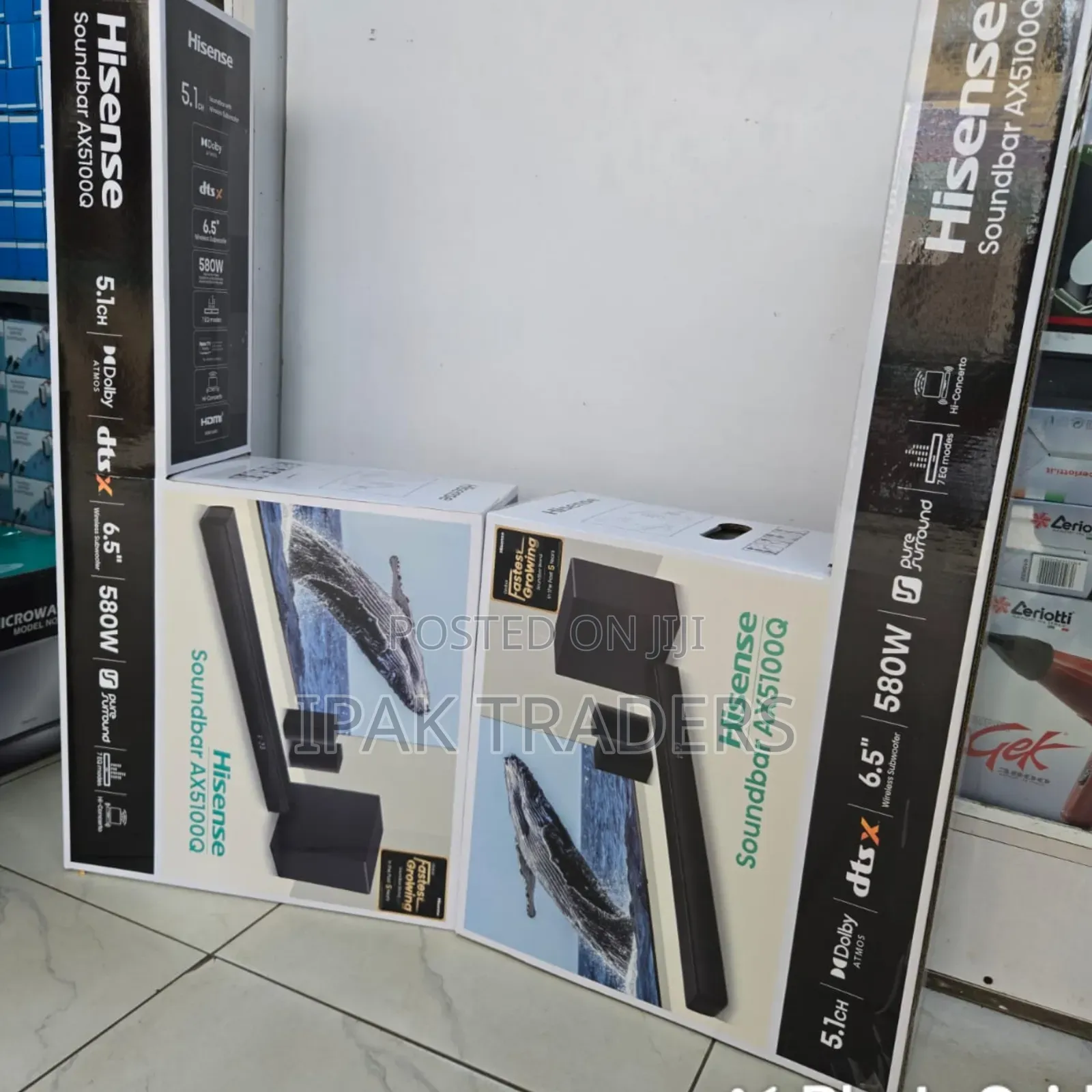 **Hisense Soundbar Ax5100q* 
 *580w