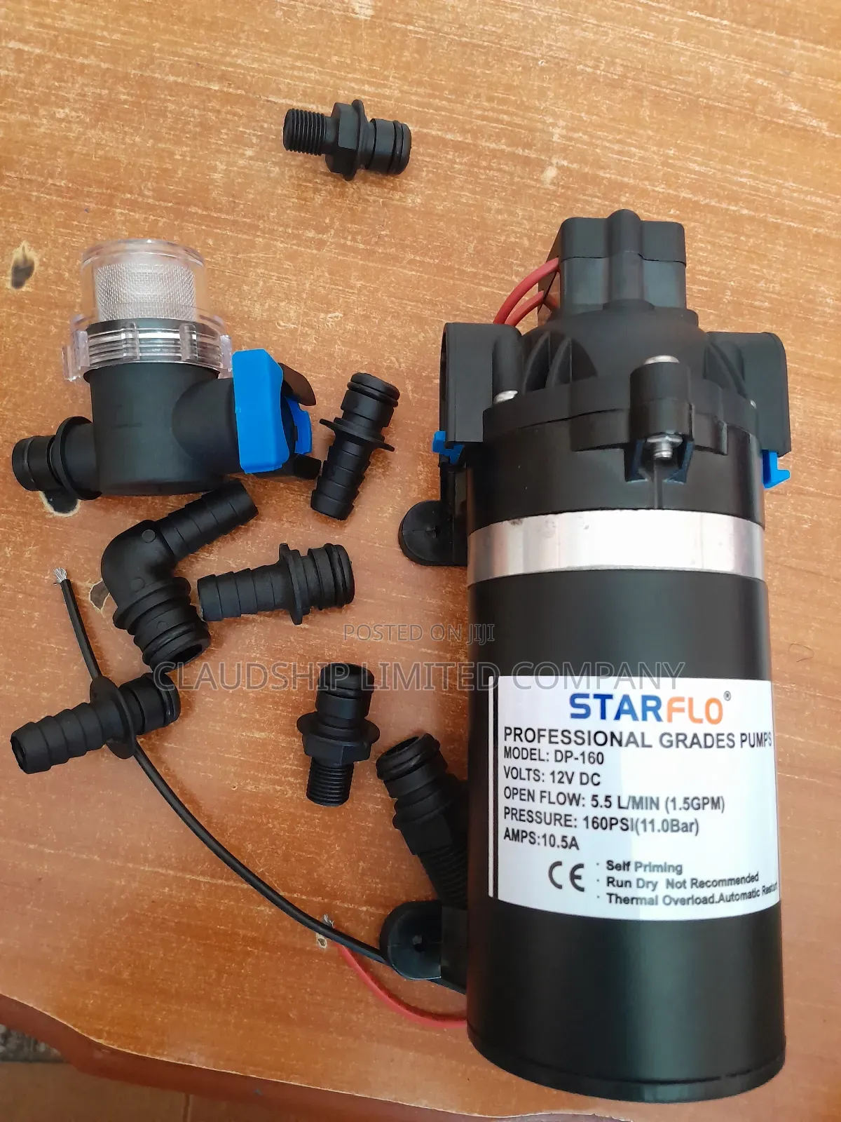 High Pressure 160psi 5.5 LPM Portable Pump
