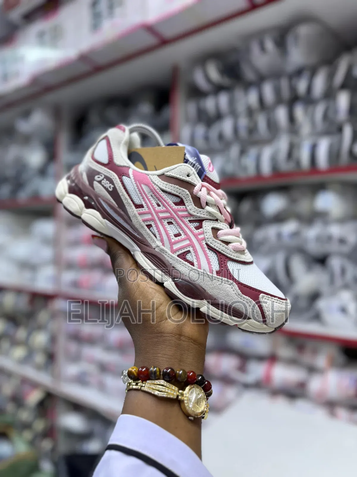 Asic Gel “Nyc” Cream/Sweet Pink
Sizes 37,38,39,40,41,42,43,44,45
