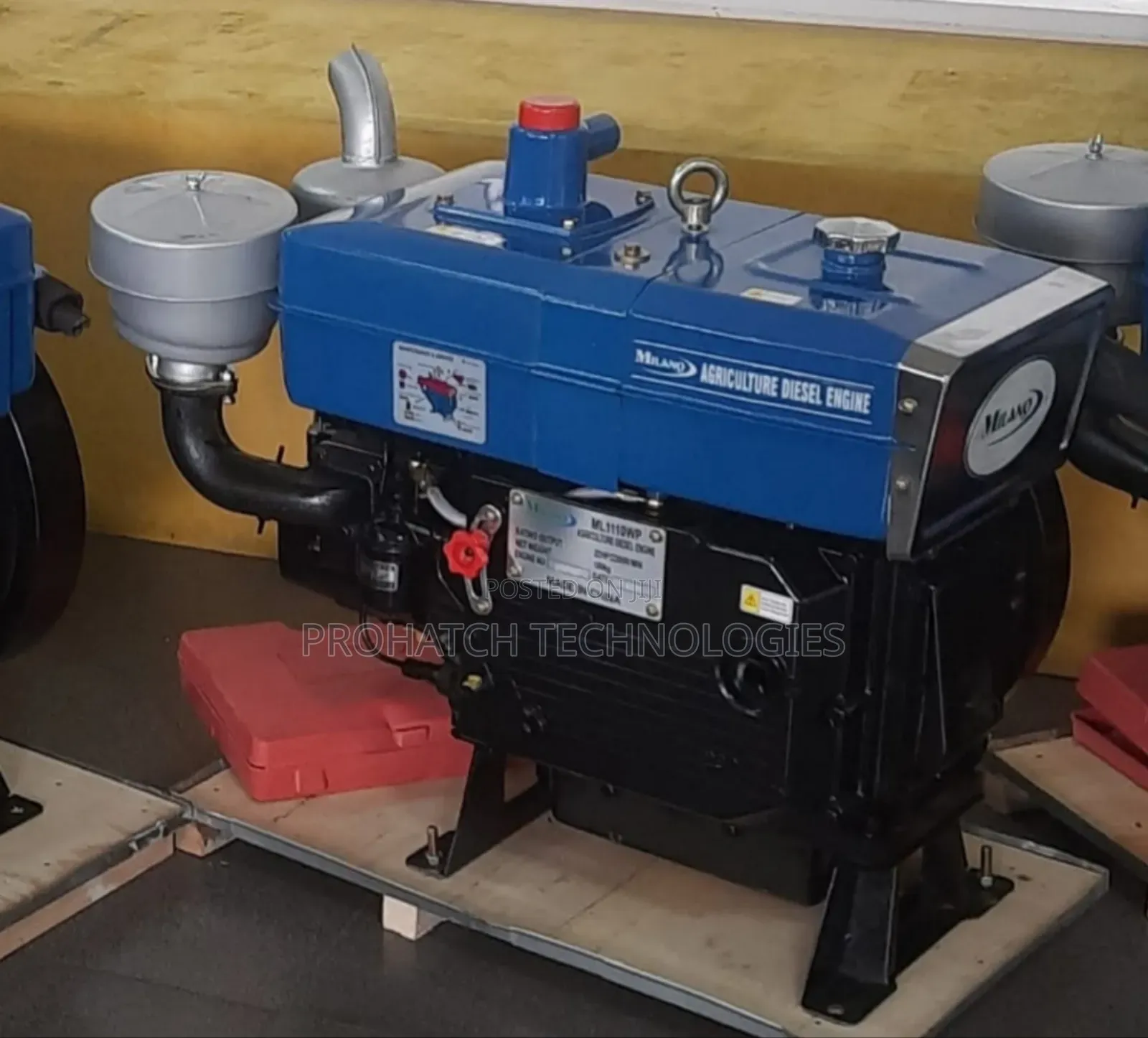 7.5hp Milano Water-Cooled Diesel Engine
