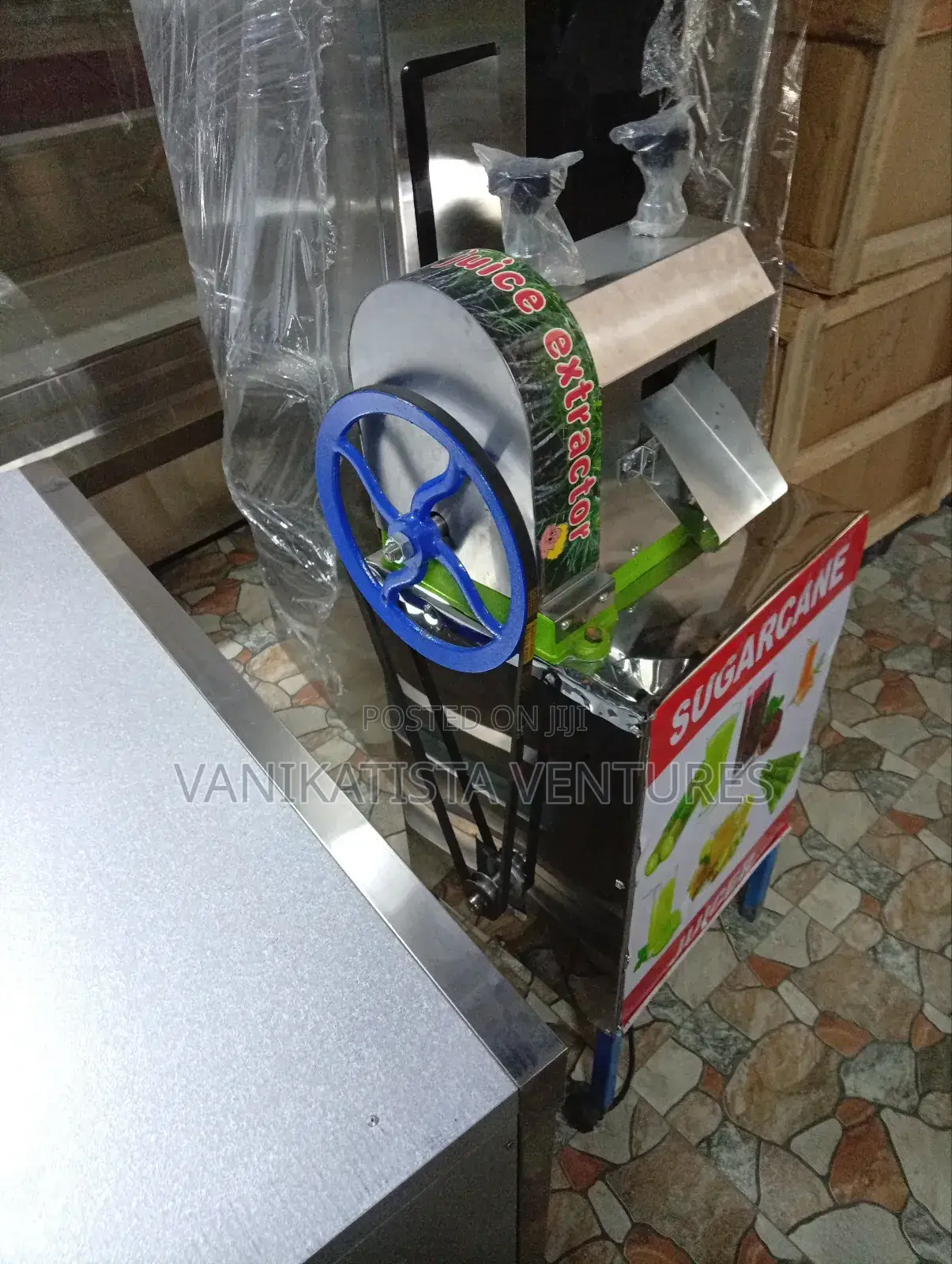 Electric Sugarcane Juicer Machine