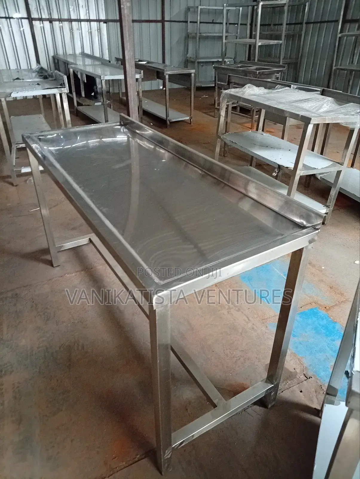 Stainless Steel Working Table, 5*2 Feets