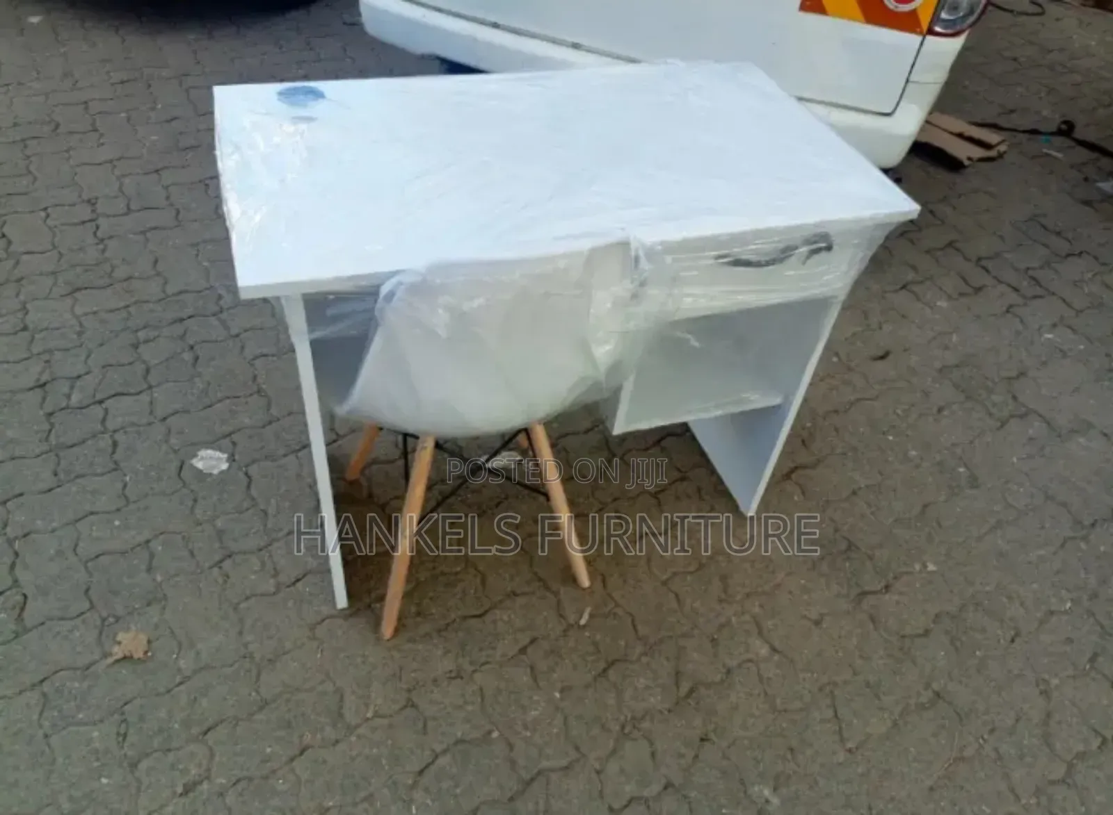Modern White Desk With Matching Chair