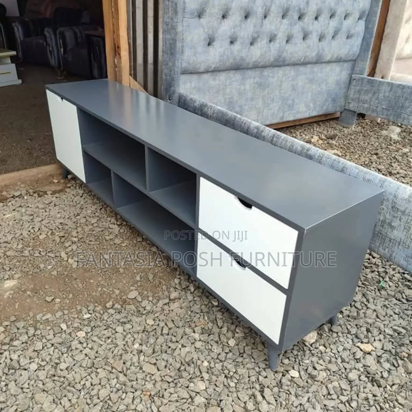 Grey Tv Stand