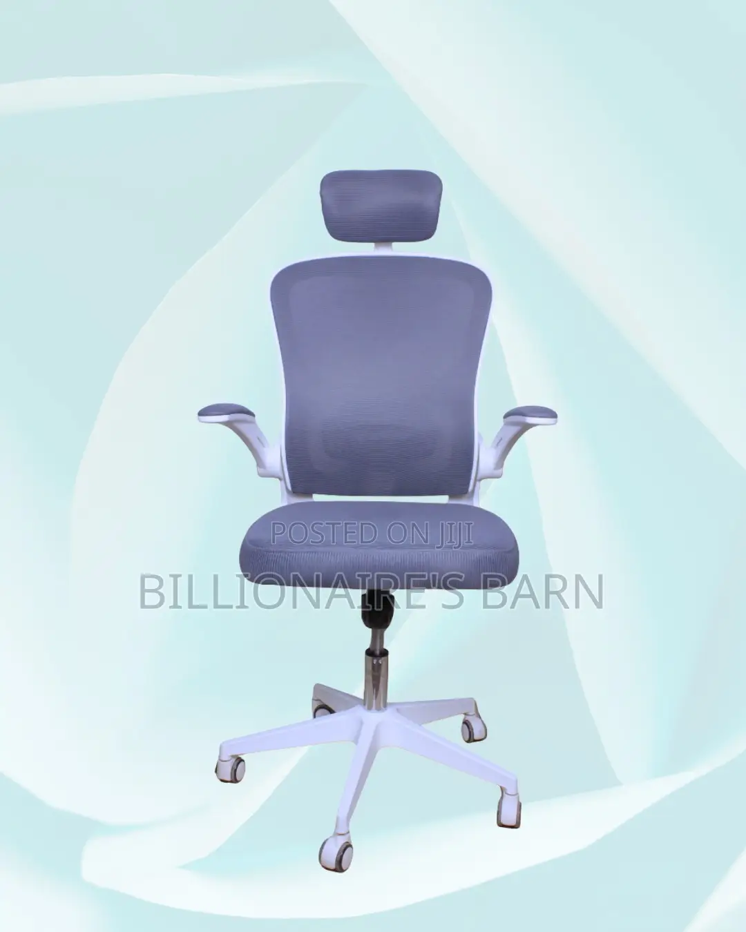 Adjustable Office Ergonomic White — | Perfect for Home Office