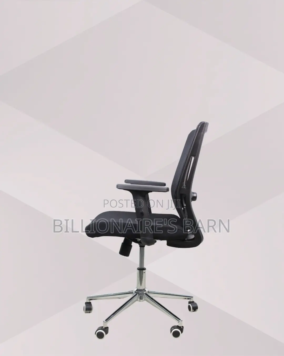 Stylish Mid-Back Office Seat | Comfort for All-Day Work