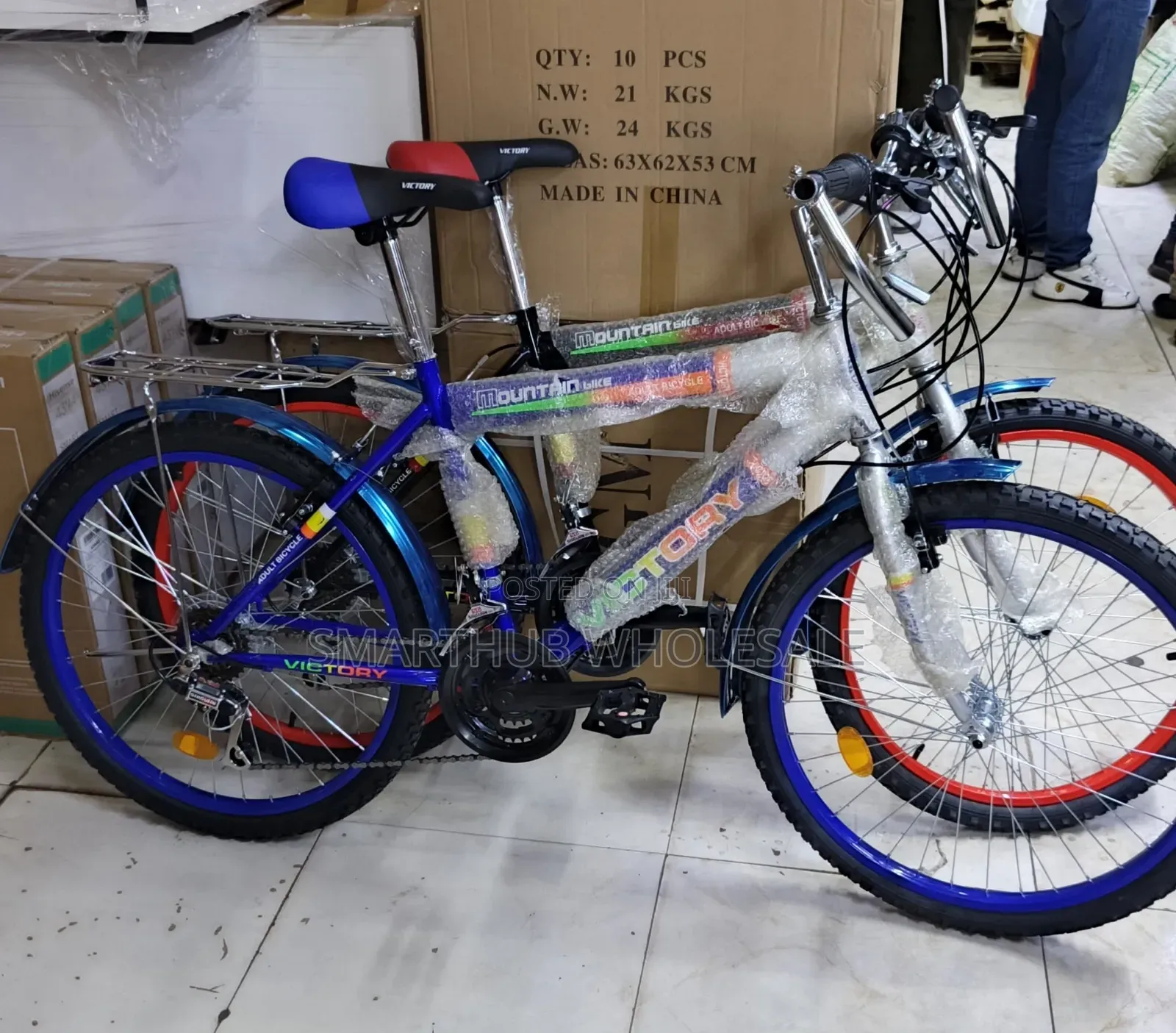 Size 24 Inches Victory Bicycle With Gear