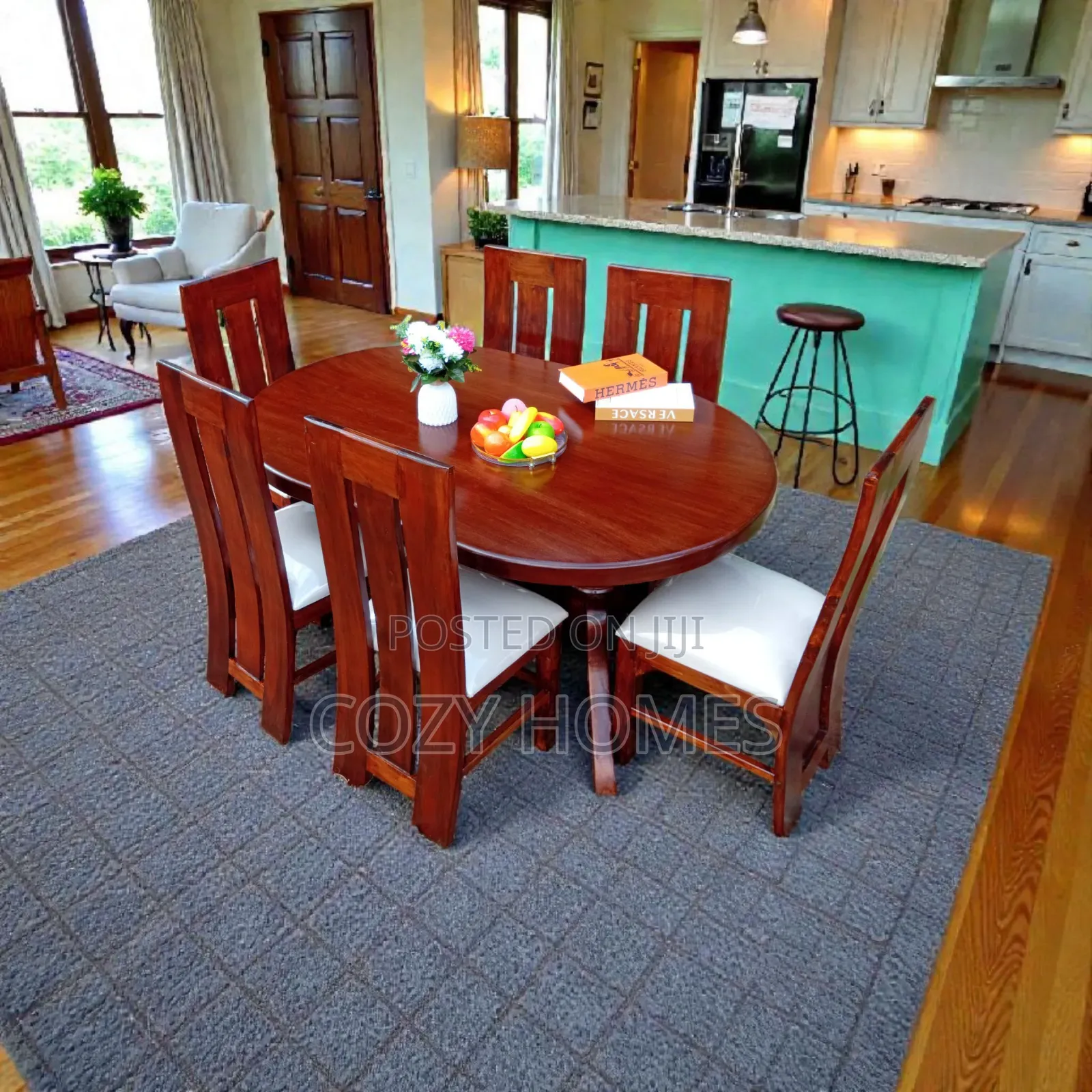 Dining Set an Oval Made Creative Dining Set Ready Made
