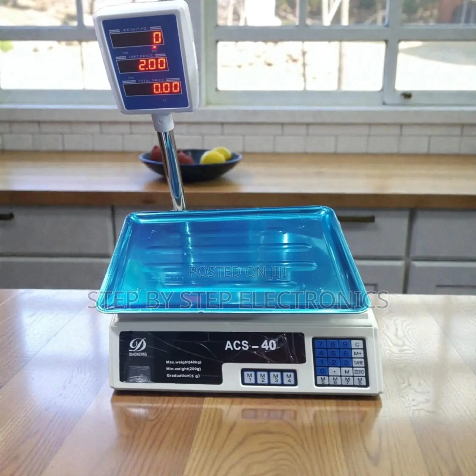 Acs 40 Weight and Price Computing 40kgs Digital Led Rechargeable