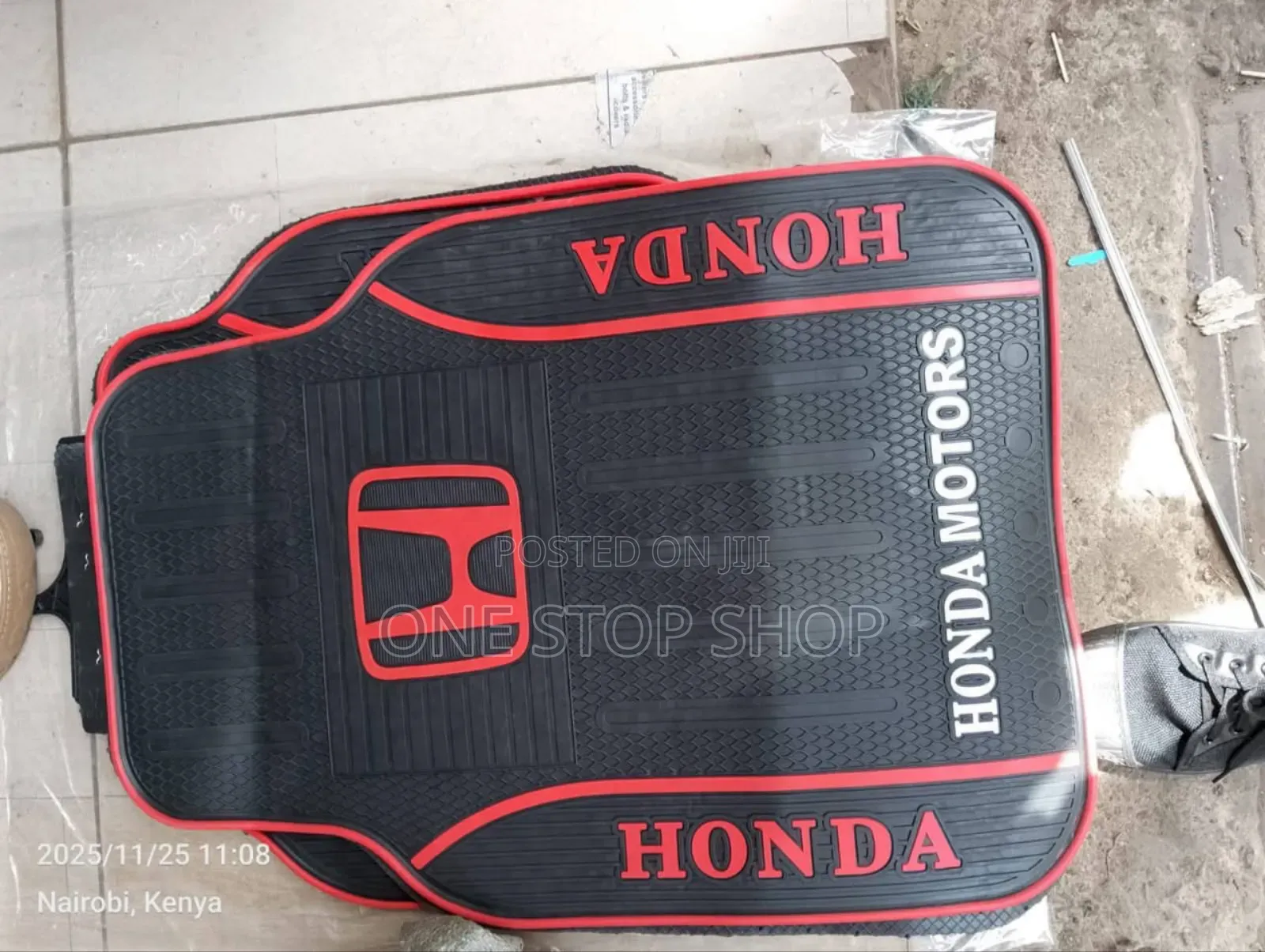 Honda Branded Logo Floor Mat
