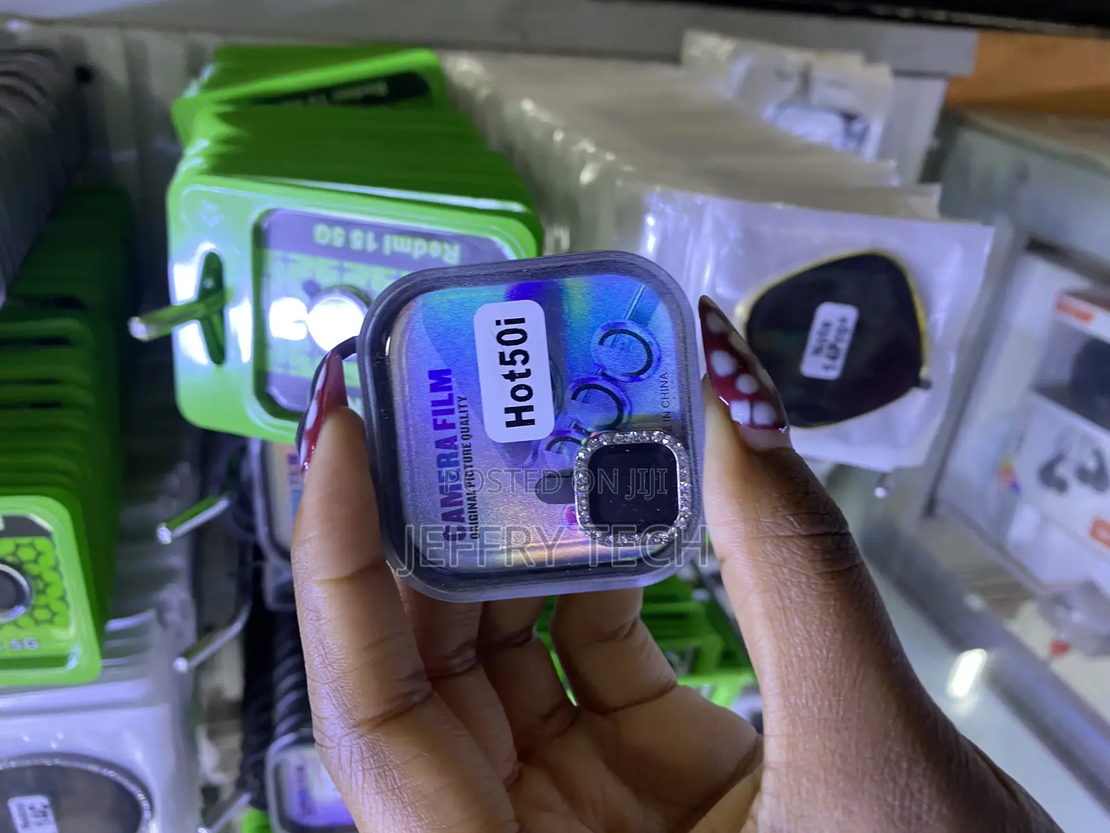 Bioke Infinix Hot 50i Camera Rings Protector Ultimate Lens Protection
