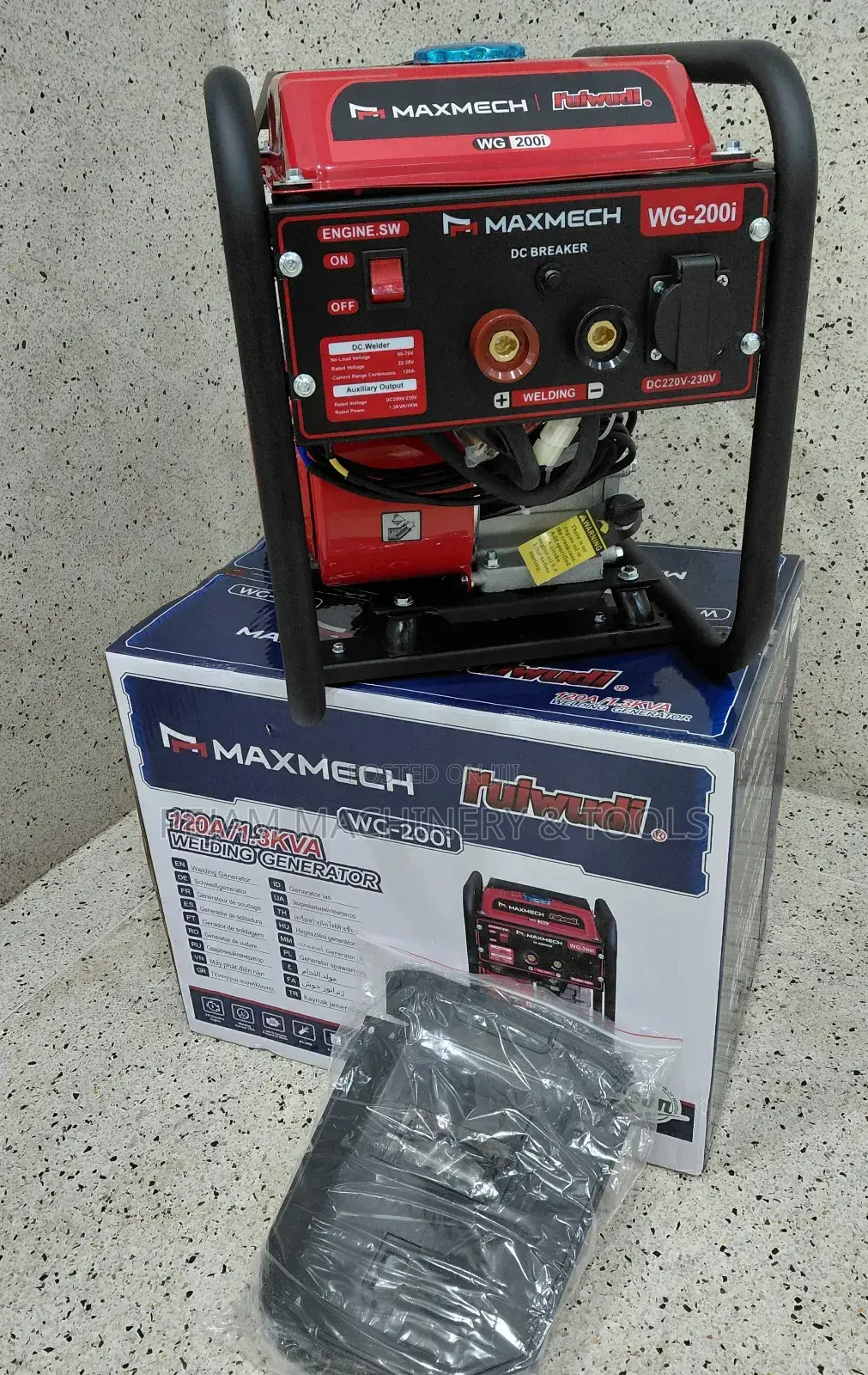 Maxmech Wg-200i 1.2kva Welding Generator