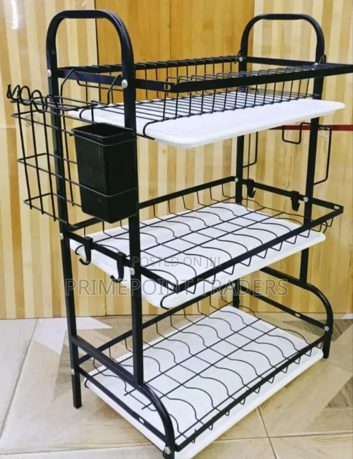 Heavy-Duty Dish Drying Rack for Modern Homes