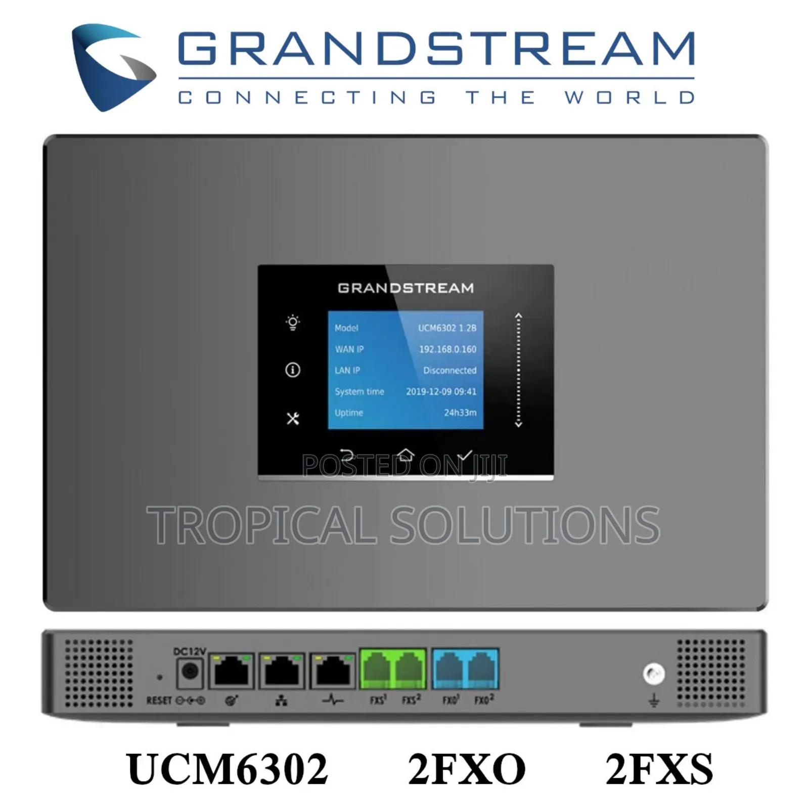 Grand Stream Ucm6302 Ip PBX Video Audio PBX