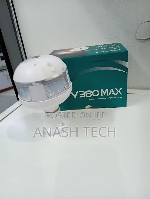 V380 Max Bulb CCTV Nanny Camera Bulb Nanny Camera