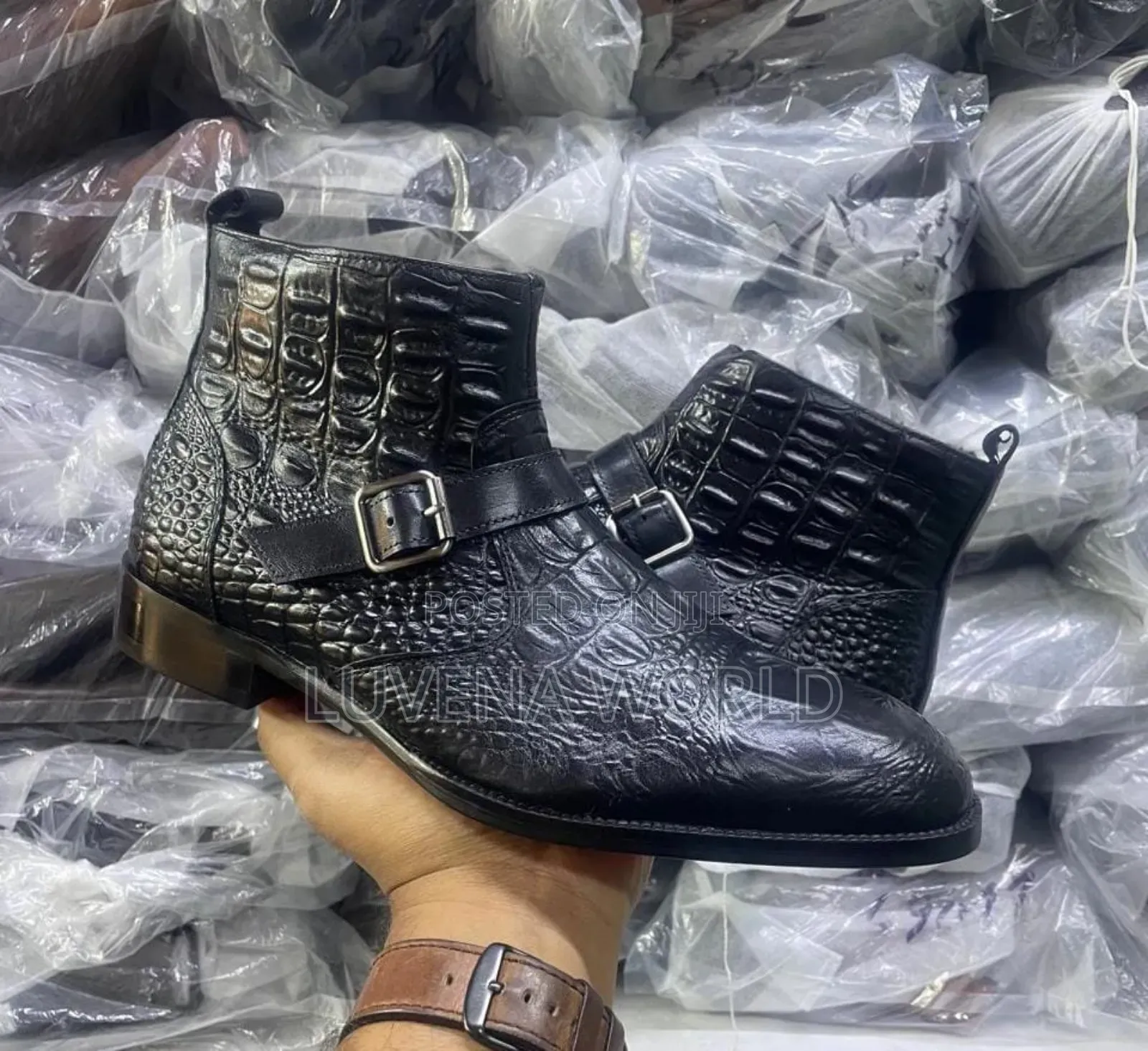 Billionaire Buckle Boots