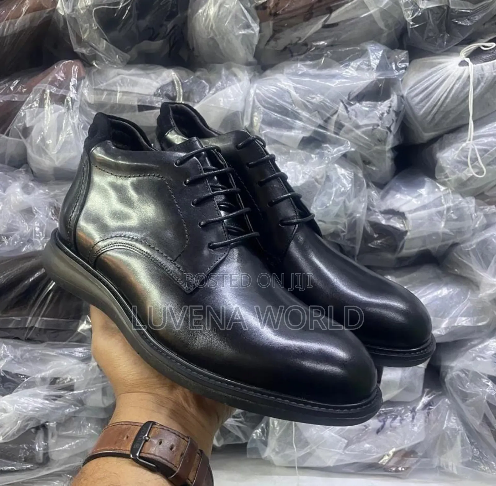 Clarks Leather Half Boots