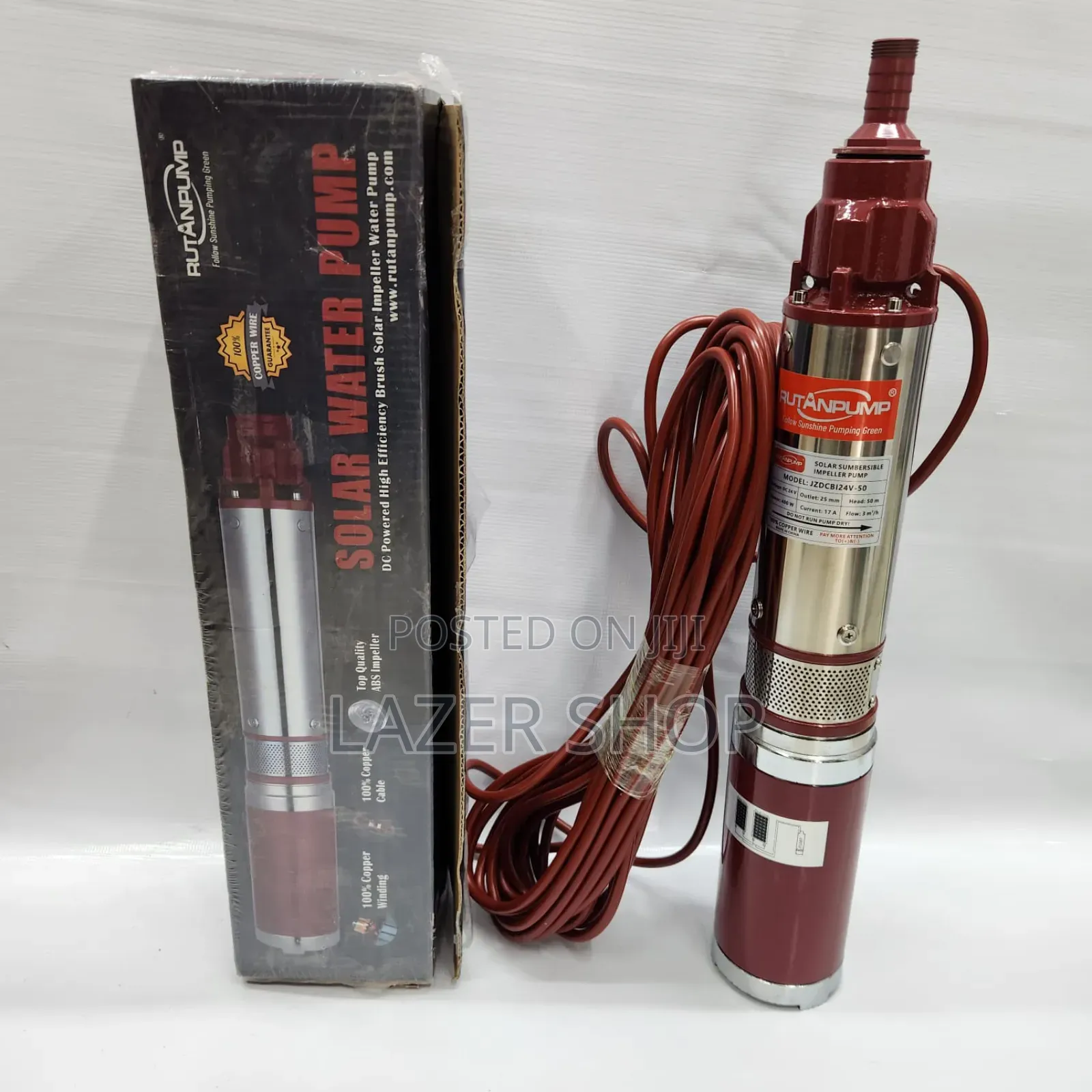 Rutan Solar Pump 400w 50m