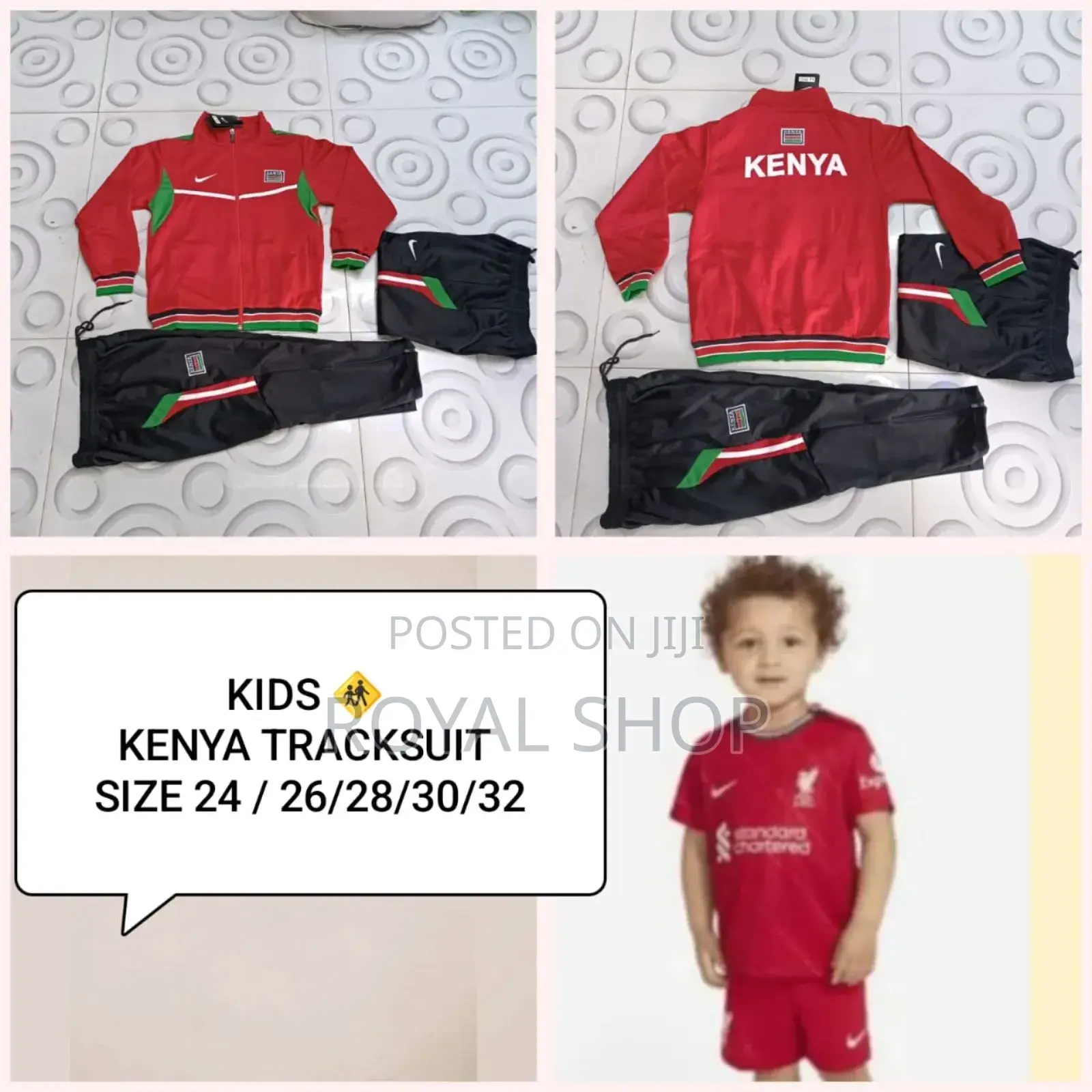 Kids Kenya Tracksuit