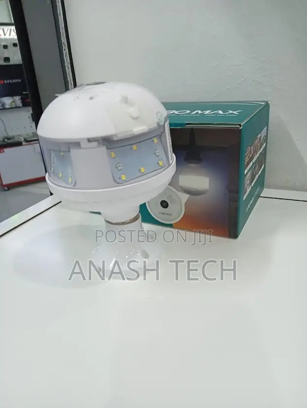 Remote View Wifi 1080p Full Hd CCTV Bulb Security Camera