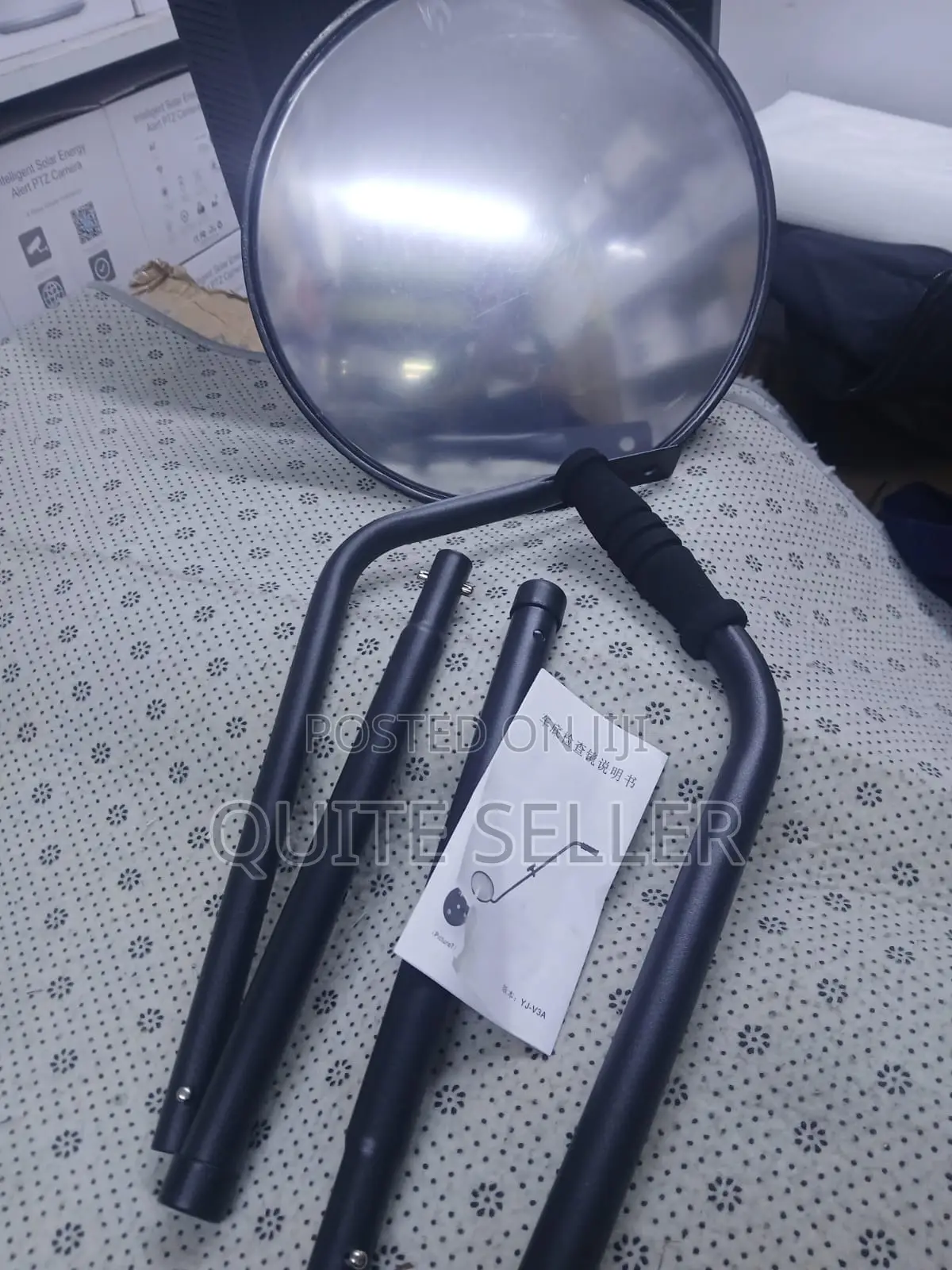 Convex Mirrors for Under Car Search Security Inspection