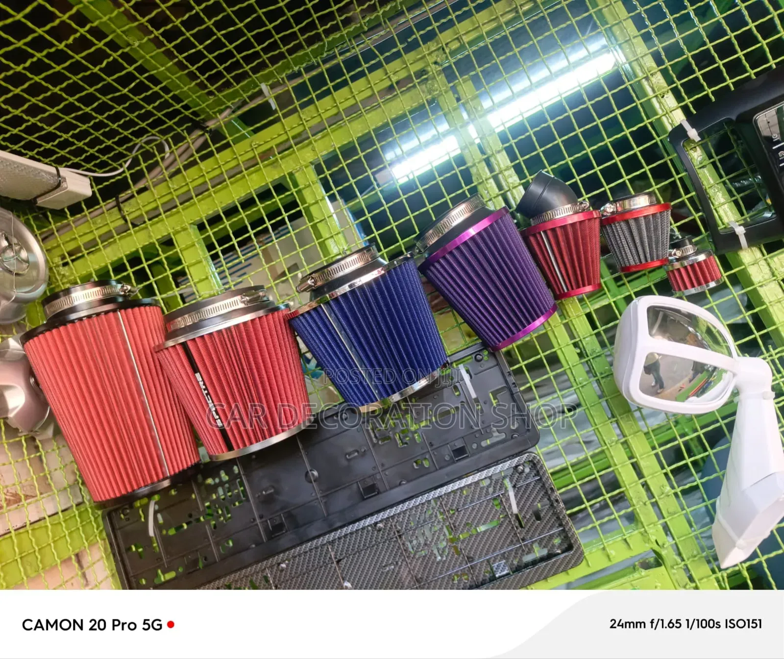 Bike and Cars Universal Air Cone Filters in Different Sizes Prices