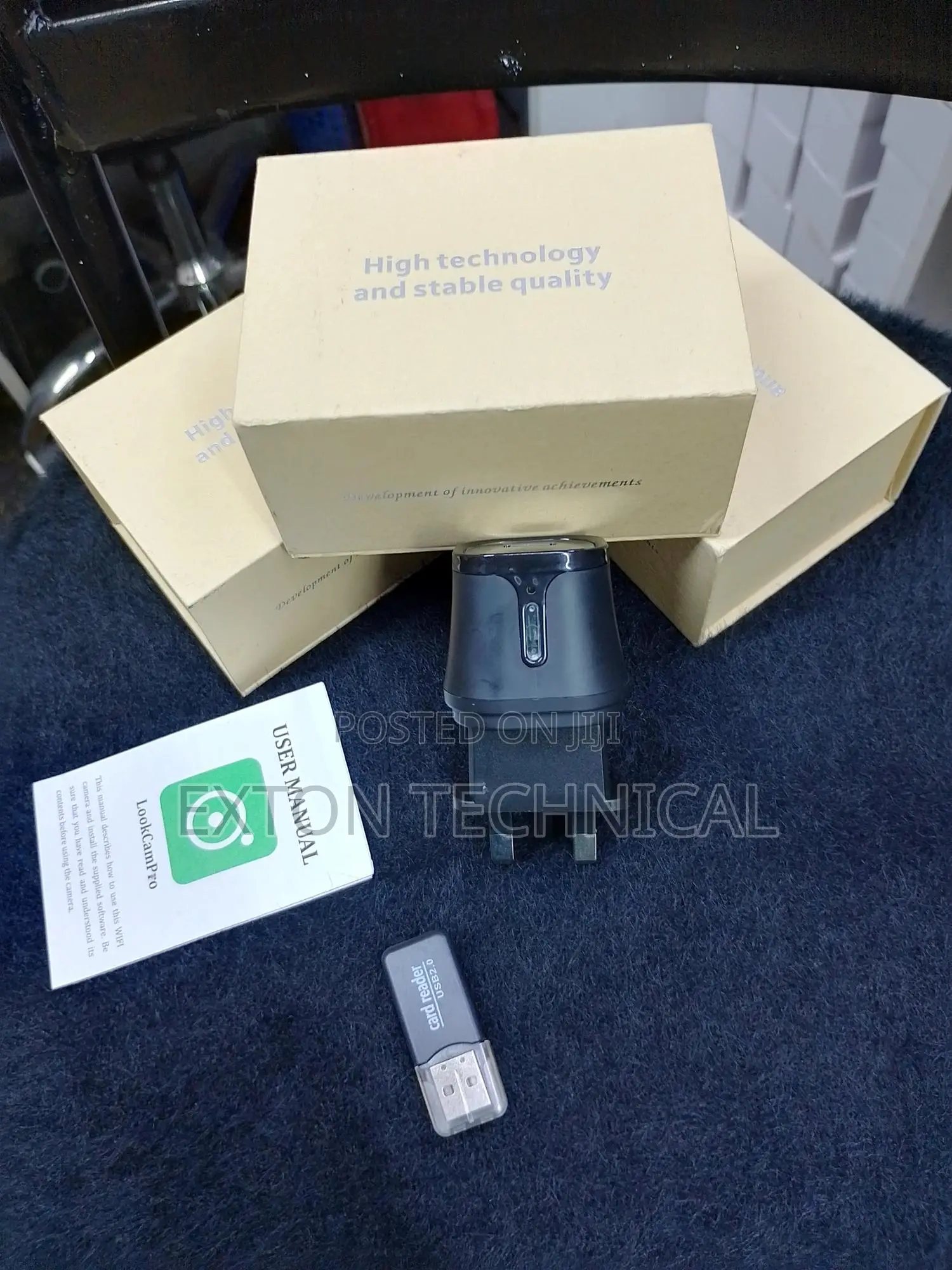 Wireless Nanny Camera in a Charger