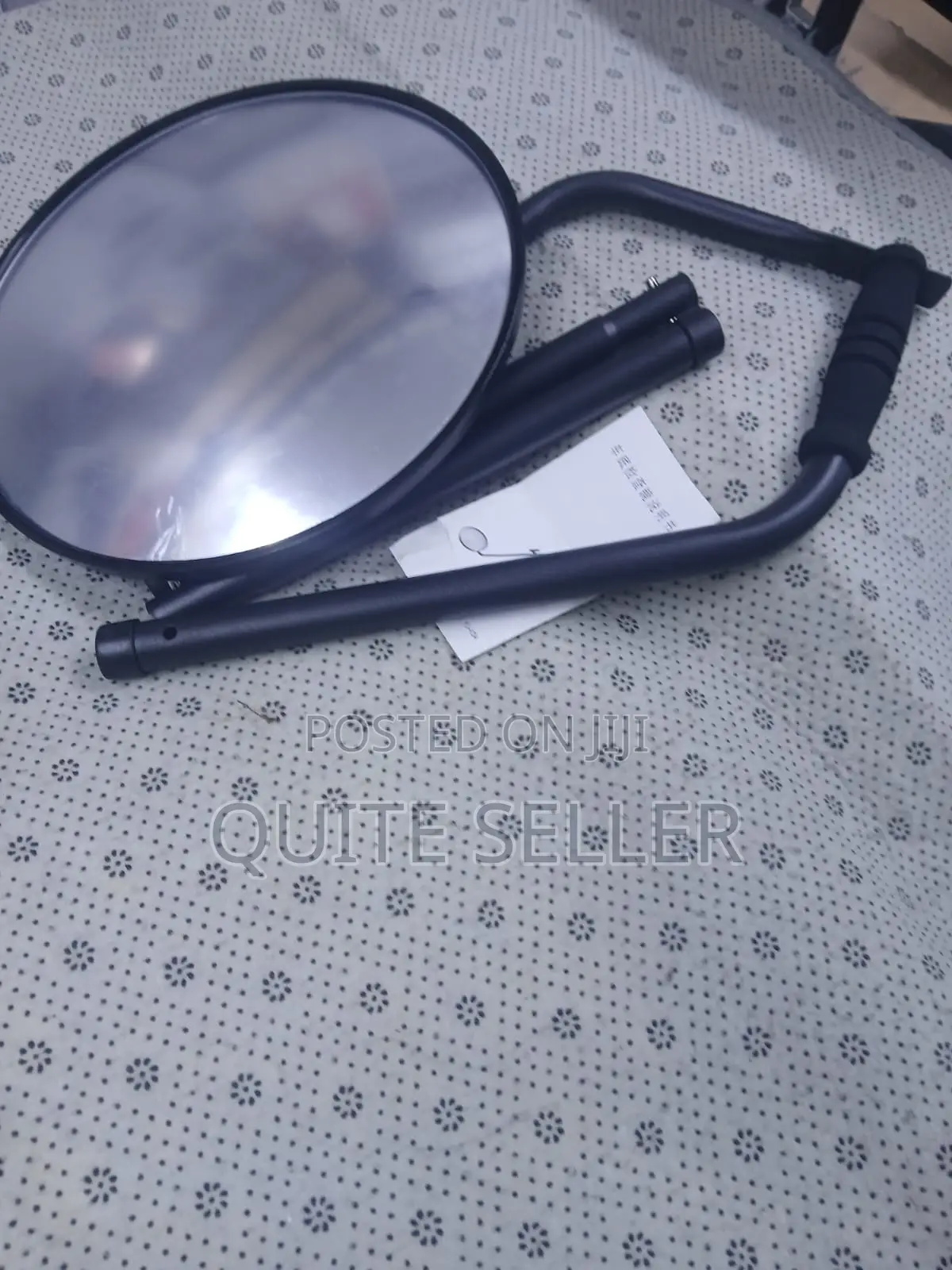 Under Vehicle Search Mirror With Torch, Wheels, and Handle