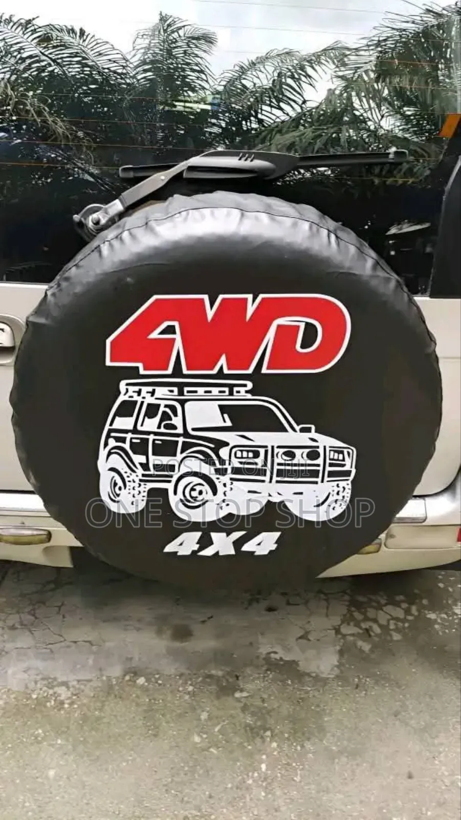 4wd Branded Spare Waterproof Spare Cover Fits Wheels Size 15/16/17"