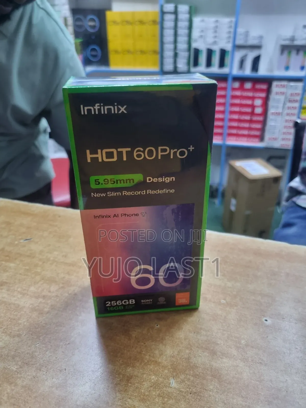 New Infinix Hot 60 Pro+ 128 GB Black