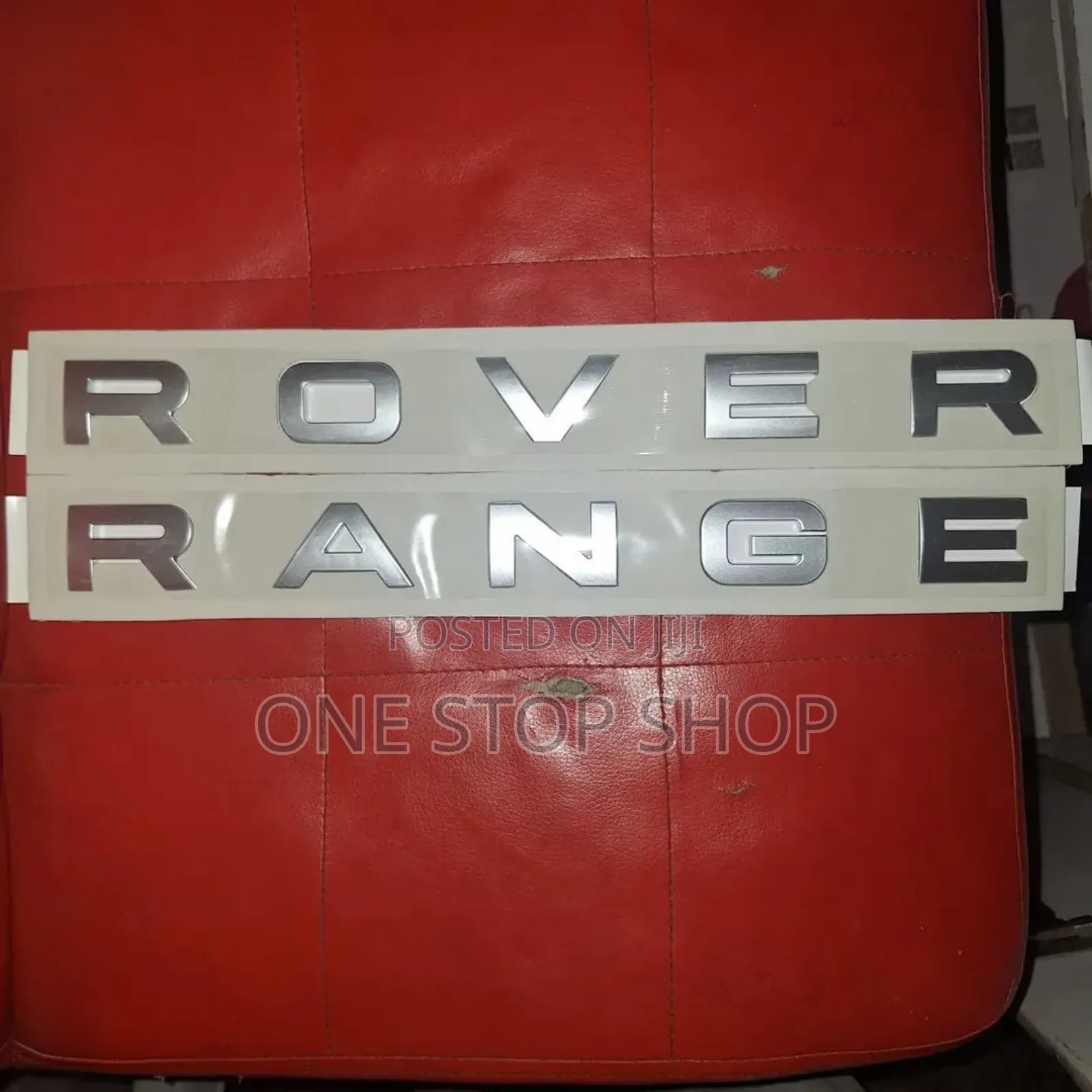 Range Rover Lettering Emblem Badge